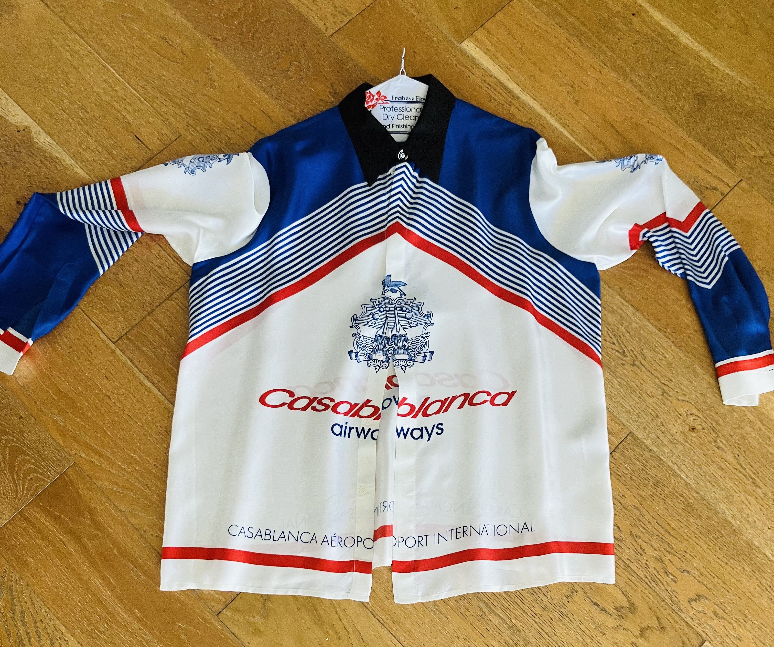 Casablanca Casablanca Airways silk shirt Size US XXL / EU 58 / 5 - 2 Thumbnail