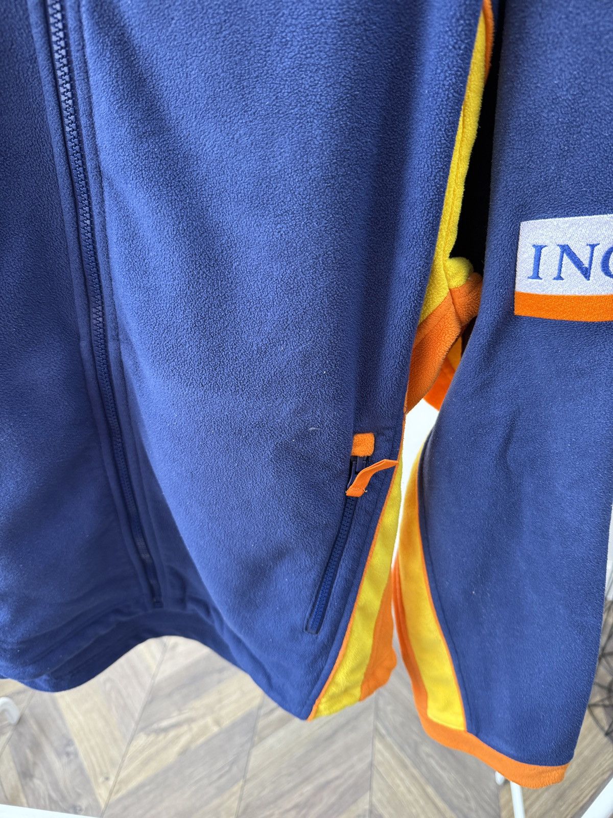 Other Vintage Renault F1 Team ING Fleece Jacket Size US L / EU 52-54 / 3 - 12 Thumbnail