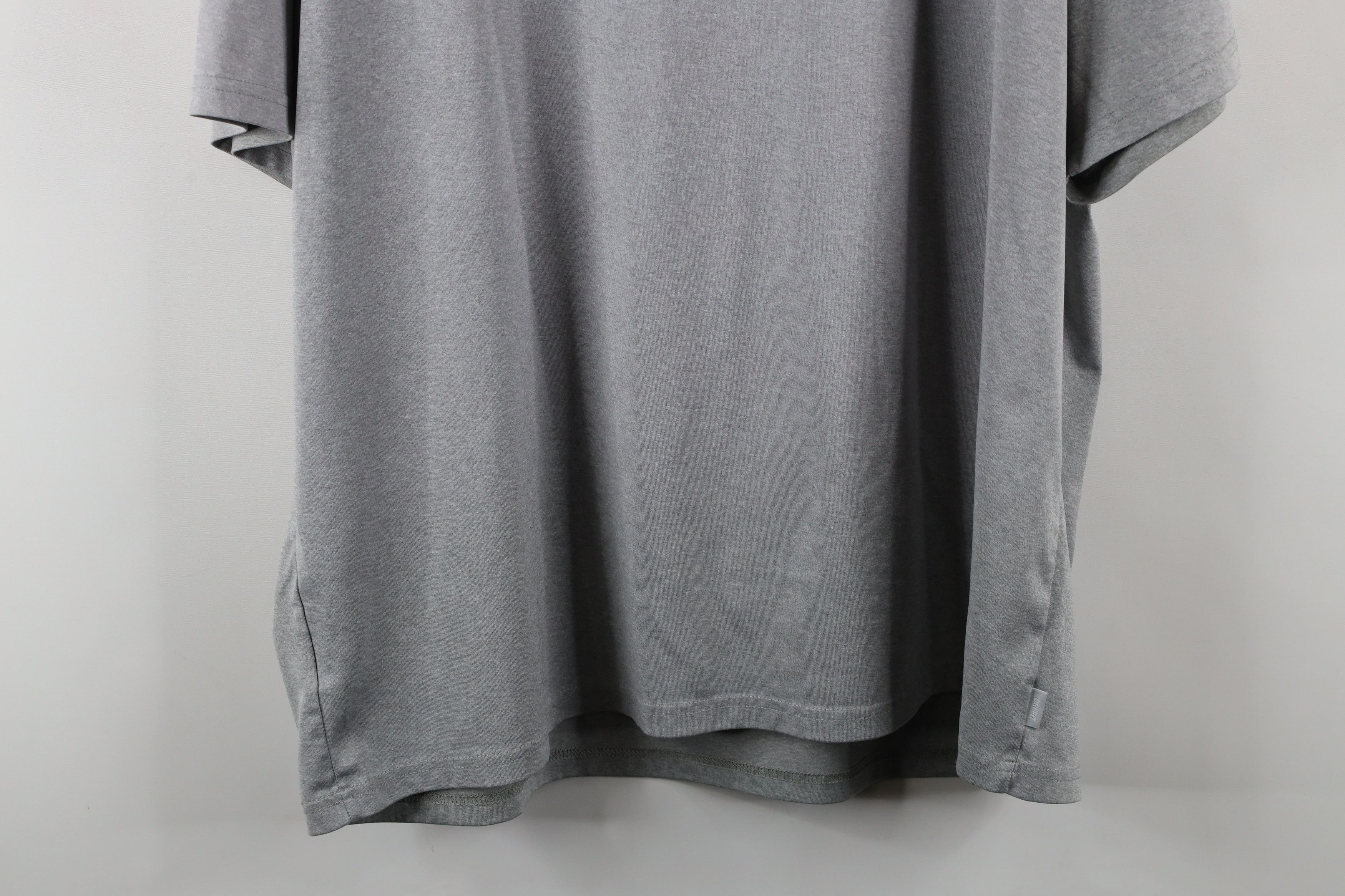 Nike × Vintage Vintage Nike Travis Scott Mini Swoosh T-Shirt Heather Gray Size US XXL / EU 58 / 5 - 13 Thumbnail