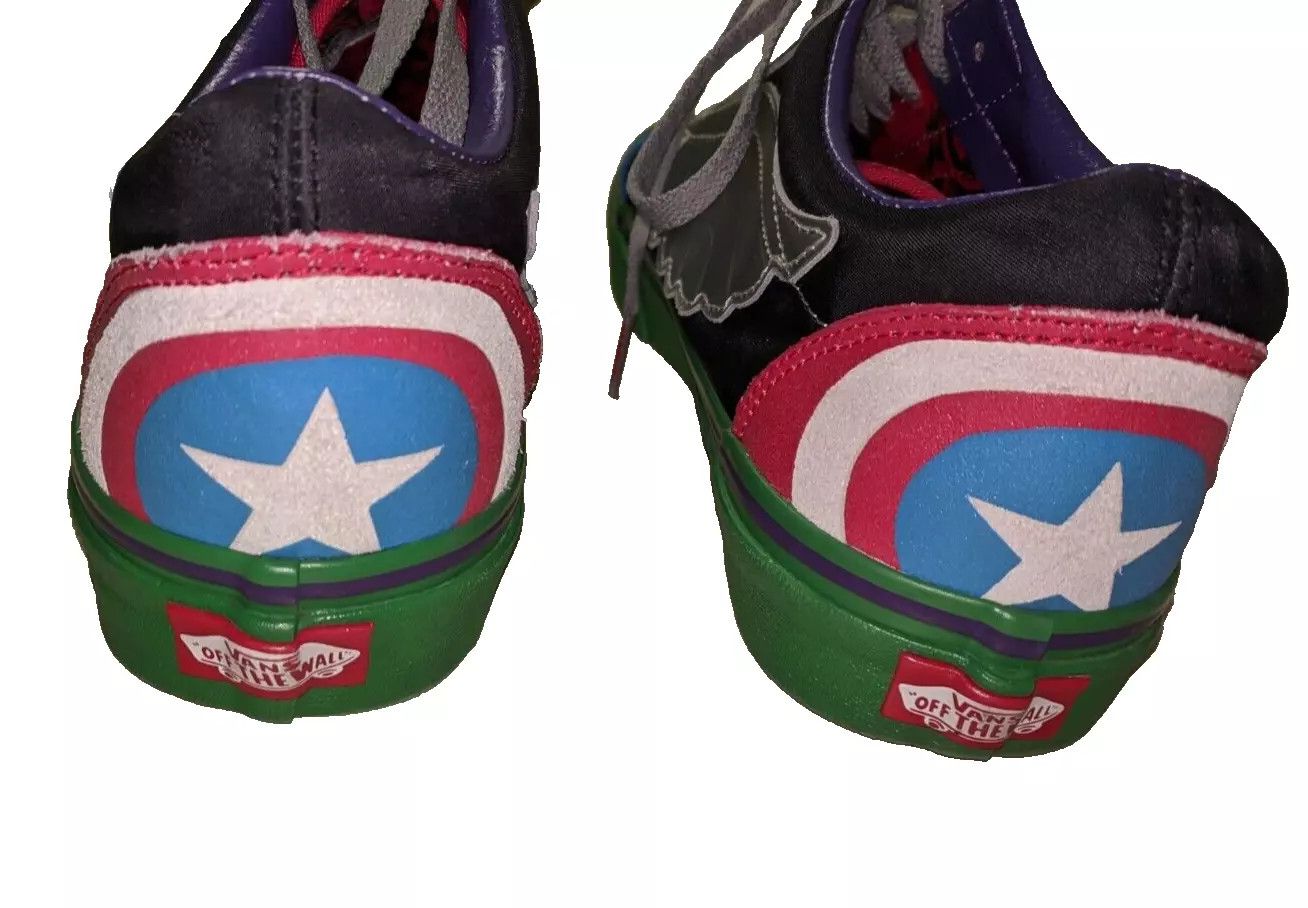 Marvel Comics × Vans Vans x Marvel Old Skool sneakers US 8 Size US 7.5 / EU 40-41 - 5 Thumbnail