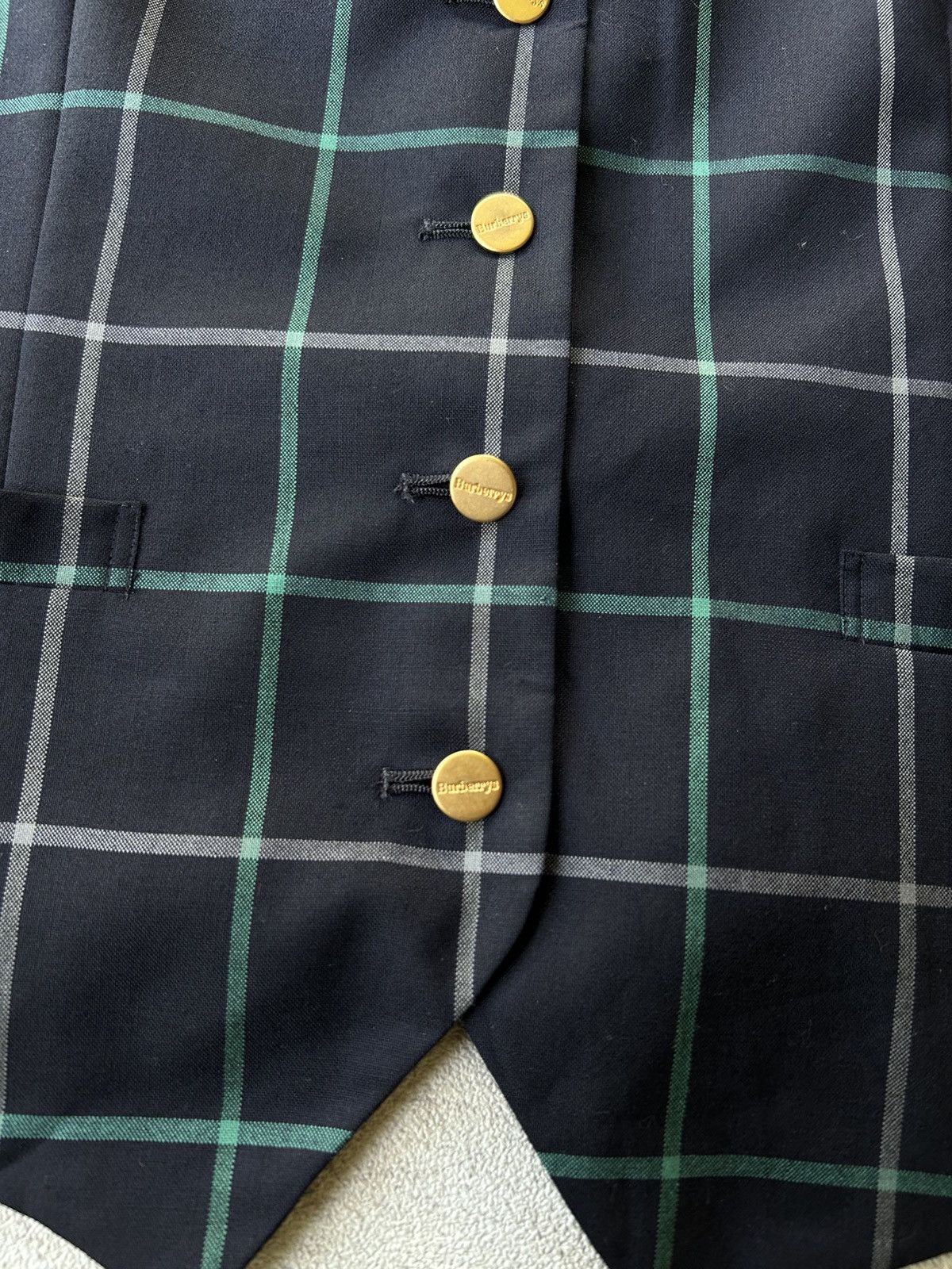 Burberry Vintage Burberrys waistcoat nova check Size M / US 6-8 / IT 42-44 - 3 Thumbnail