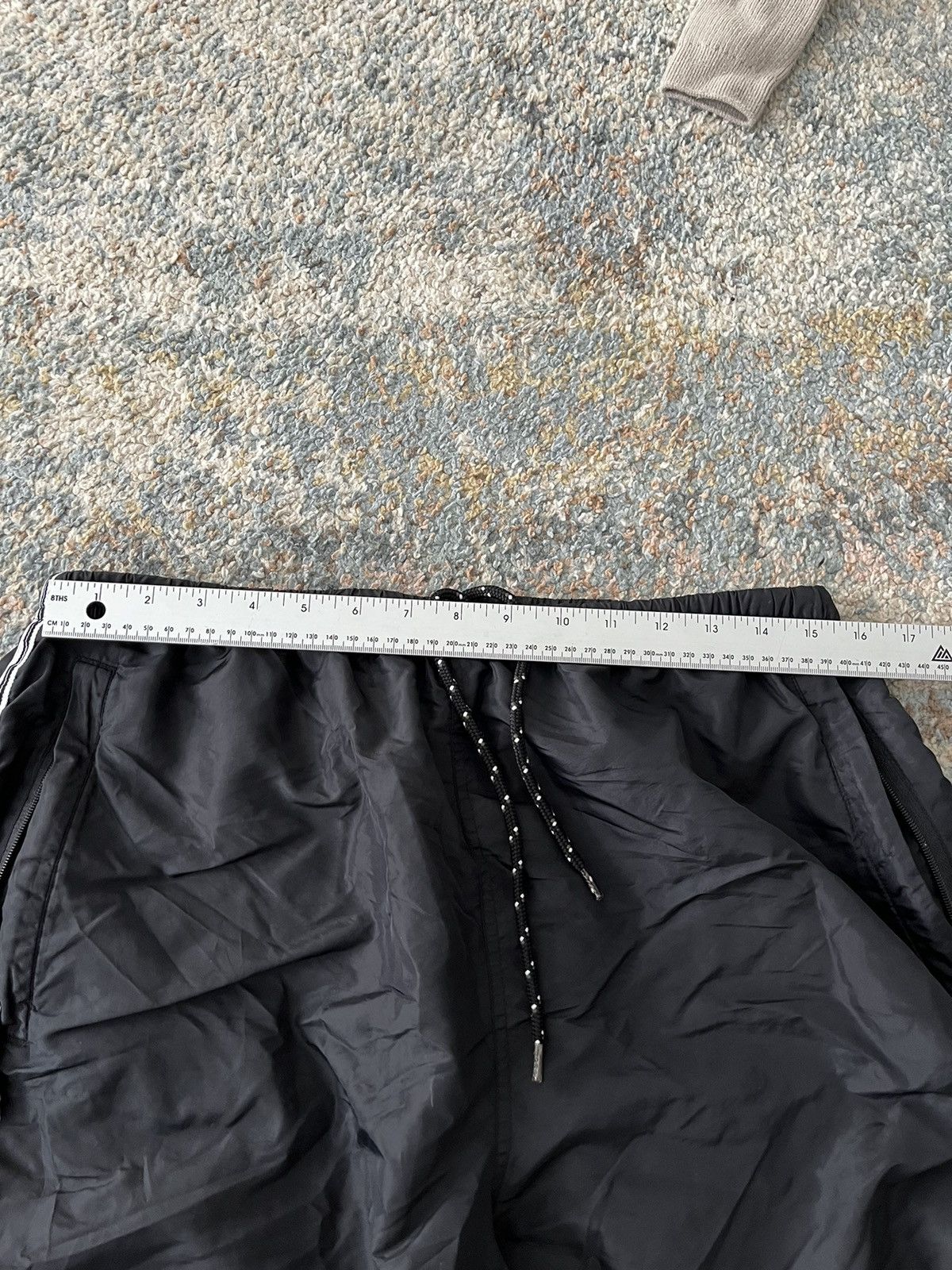 Gap VTG Y2K Baggy Parachute Style Cargo Pants 34x30 Medium Black Size US 32 / EU 48 - 4 Thumbnail