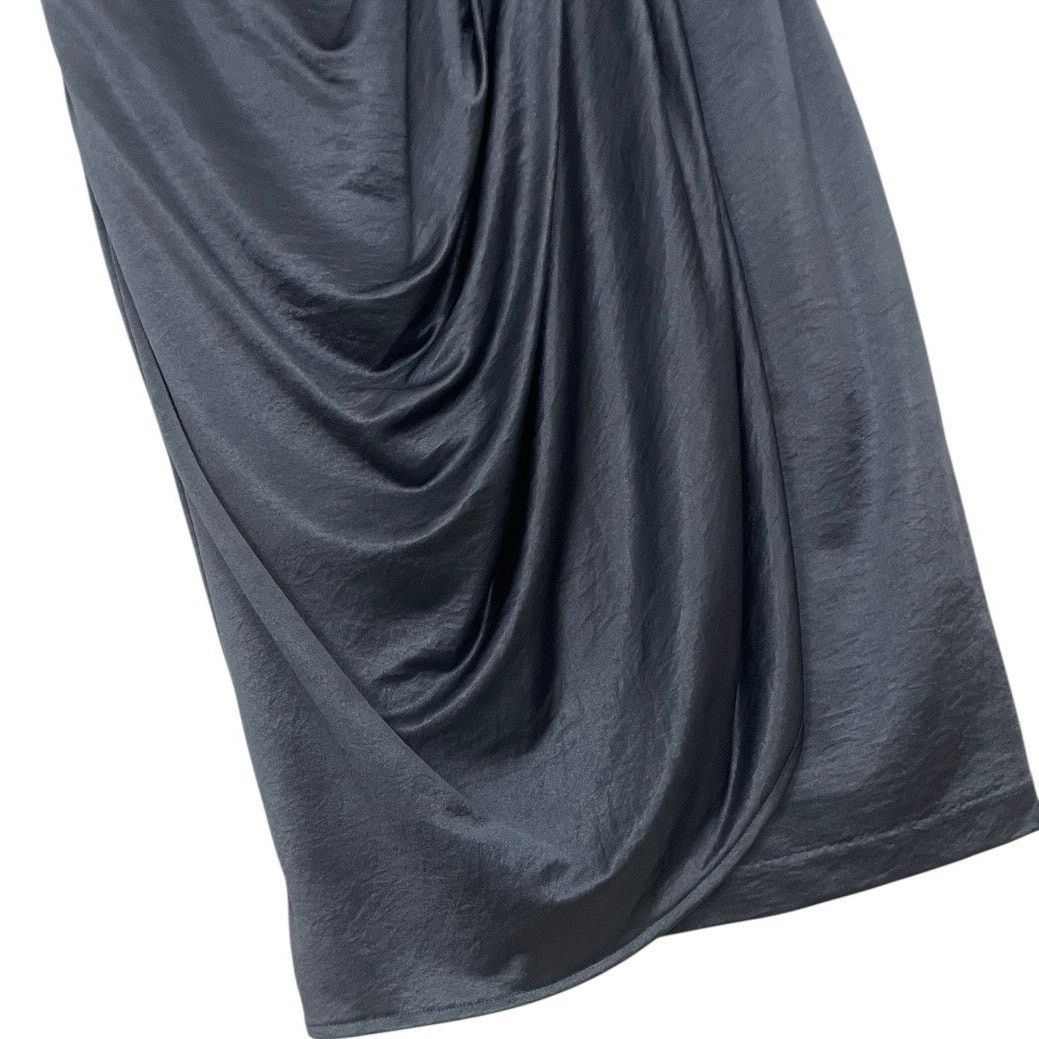 Other Suzi Chin for Maggy Boutique Vintage Blue Shimmery Dress Size L / US 10 / IT 46 - 4 Thumbnail