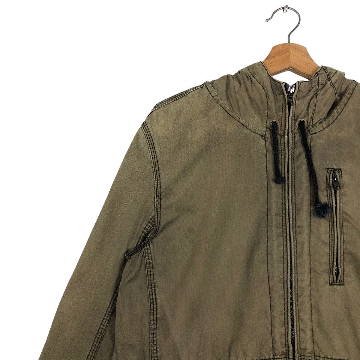 Japanese Brand 🔥Vtg Military Design Cargo Jacket Poxket Icca Issey Miyake Size US M / EU 48-50 / 2 - 5 Thumbnail