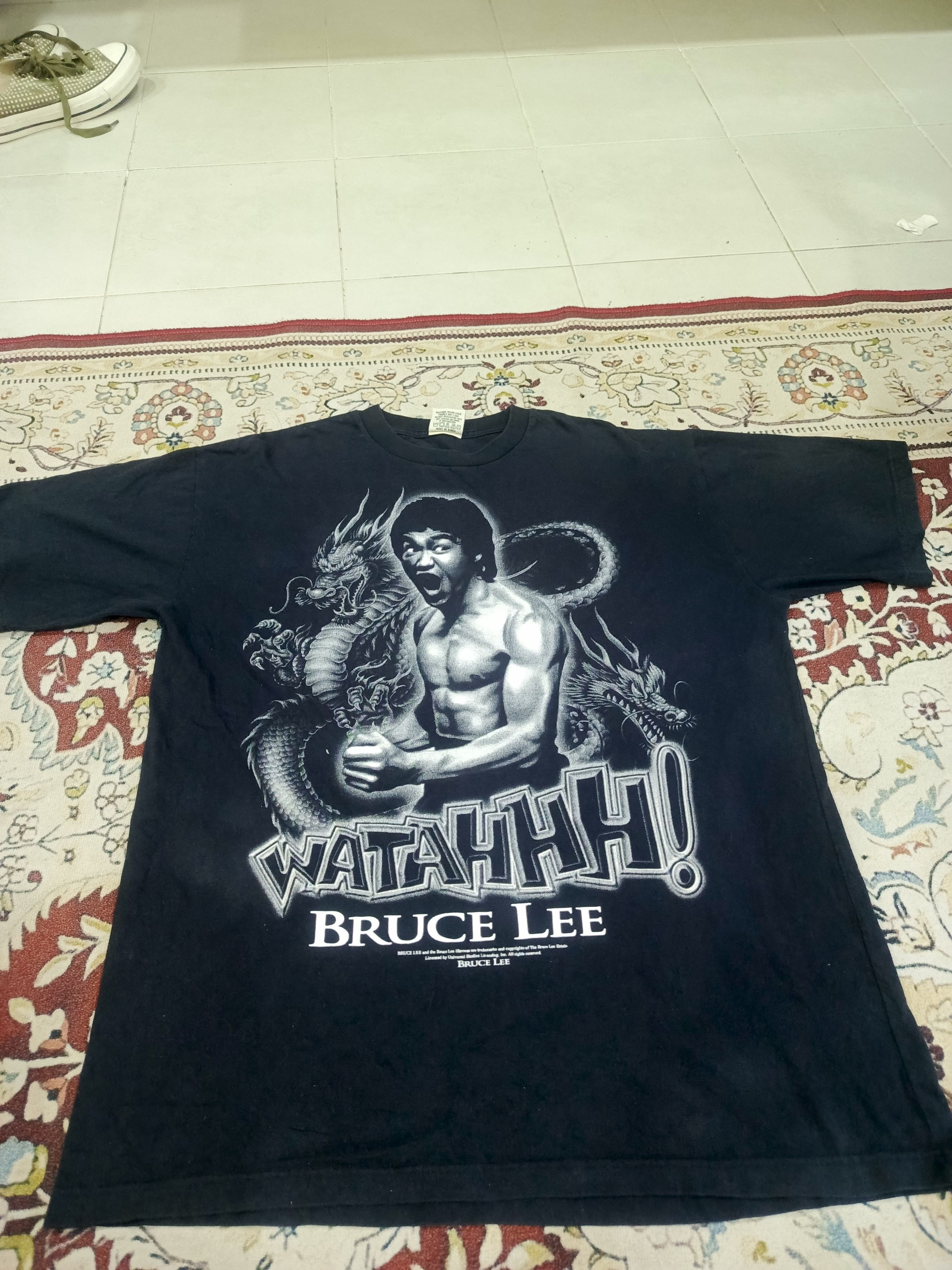 Vintage VTG Michael Athletic Bruce Lee Size US XL / EU 56 / 4 - 1 Thumbnail