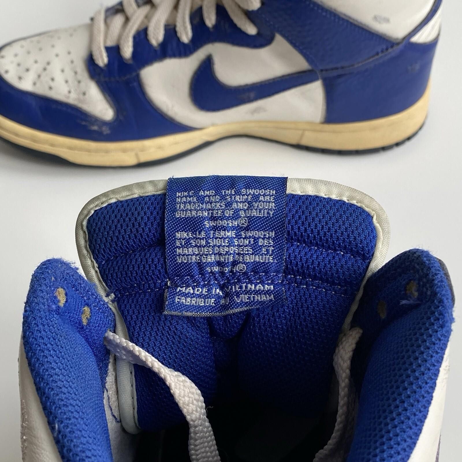 Nike 1985 Nike Dunk High Kentucky Duke University BTTYS Custom Size US 9 / EU 42 - 9 Thumbnail