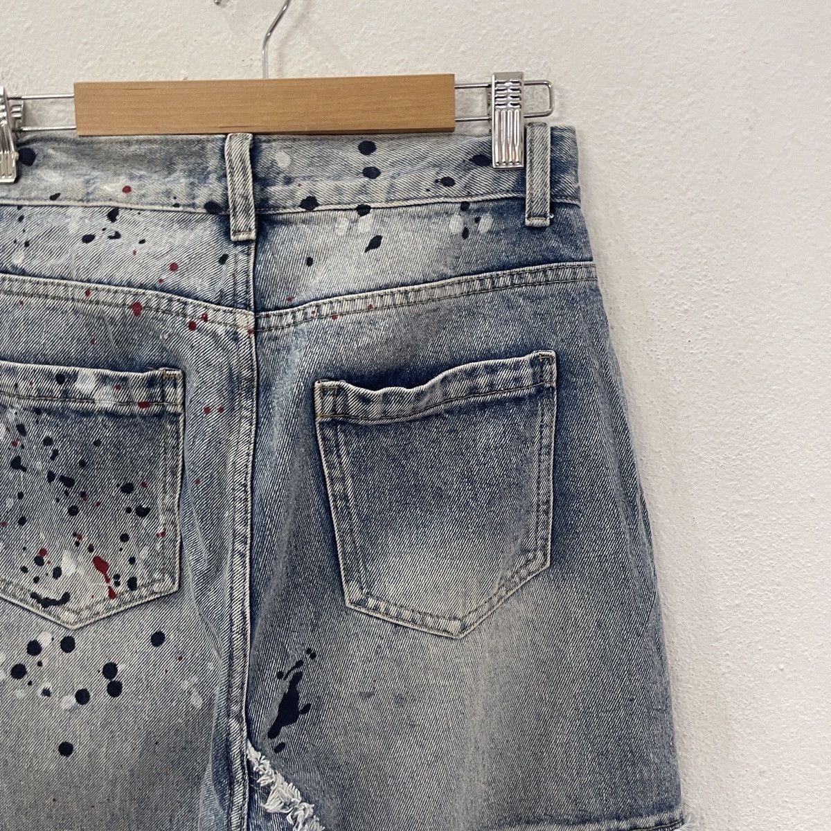 Other Vintage Guuka No War Patchwork Distressed Denim Jeans Size US 29 - 8 Thumbnail