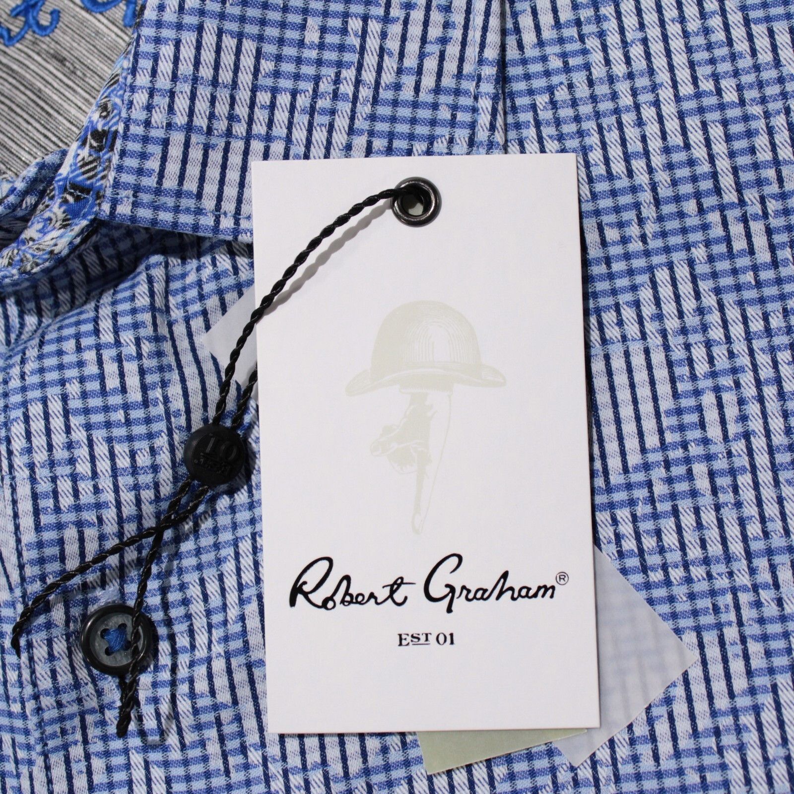 Robert Graham Robert Graham New with tags Shirt Size XL US In Blue Size US XL / EU 56 / 4 - 2 Thumbnail