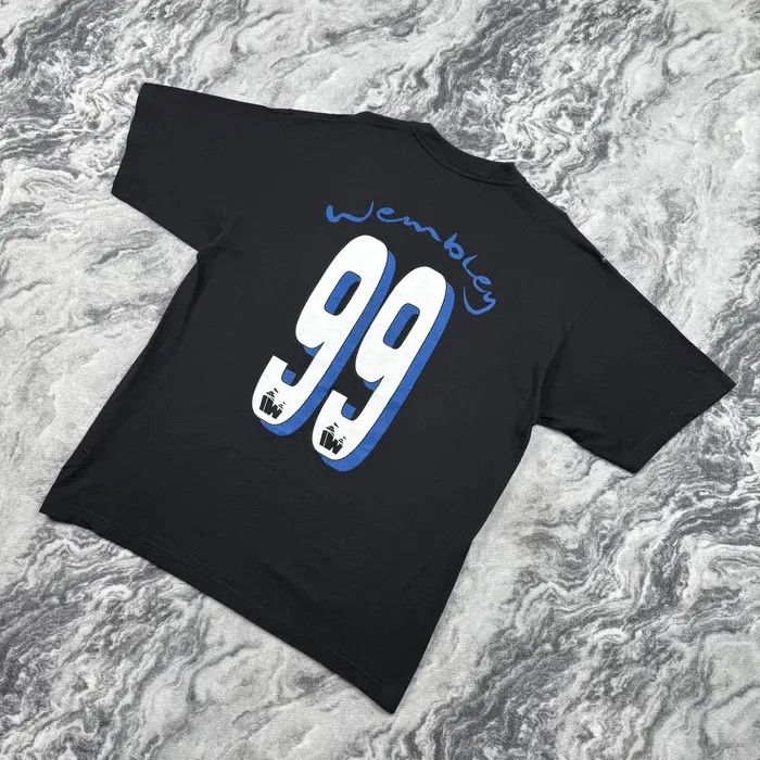 Vintage Vintage Newcastle United 1999 FA Cup Final T-Shirt Soccer Size US XL / EU 56 / 4 - 2 Thumbnail