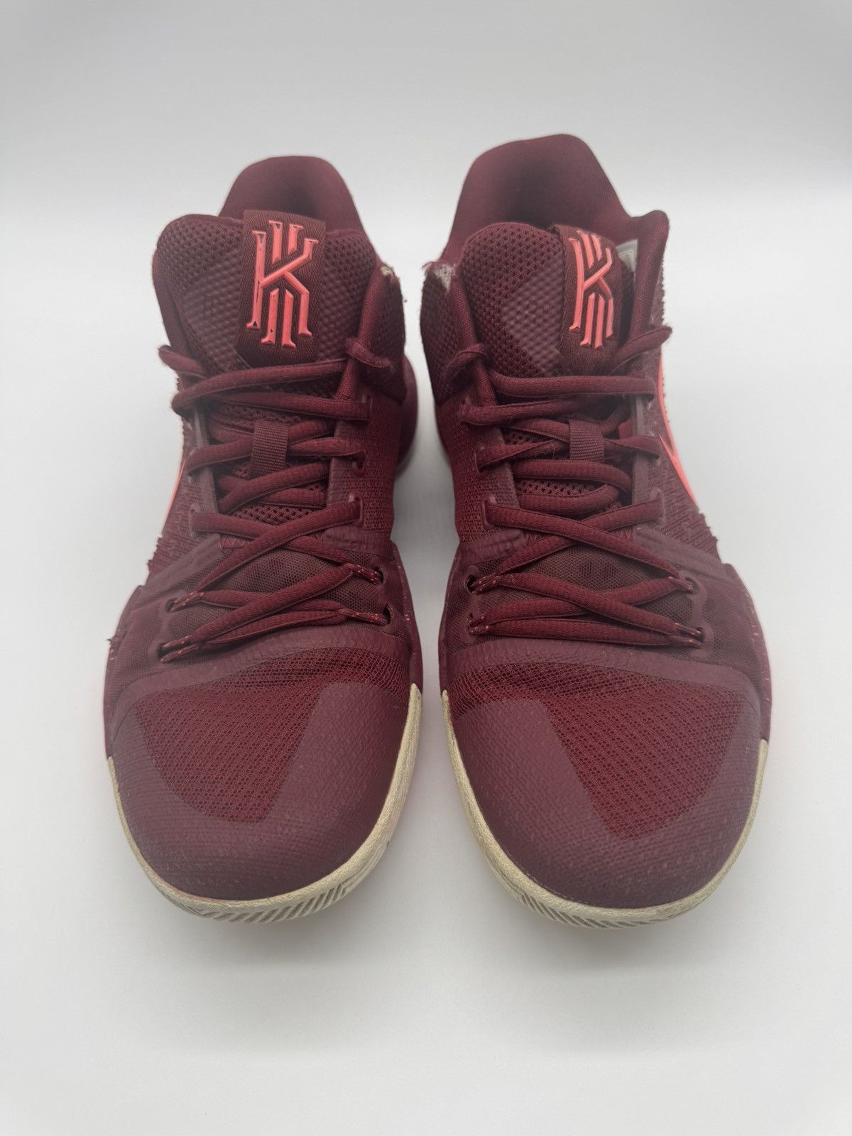 Nike Nike Kyrie 3 Team Red Hot Punch 852395-681 Men’s Size 8 Size US 8 / EU 41 - 4 Thumbnail