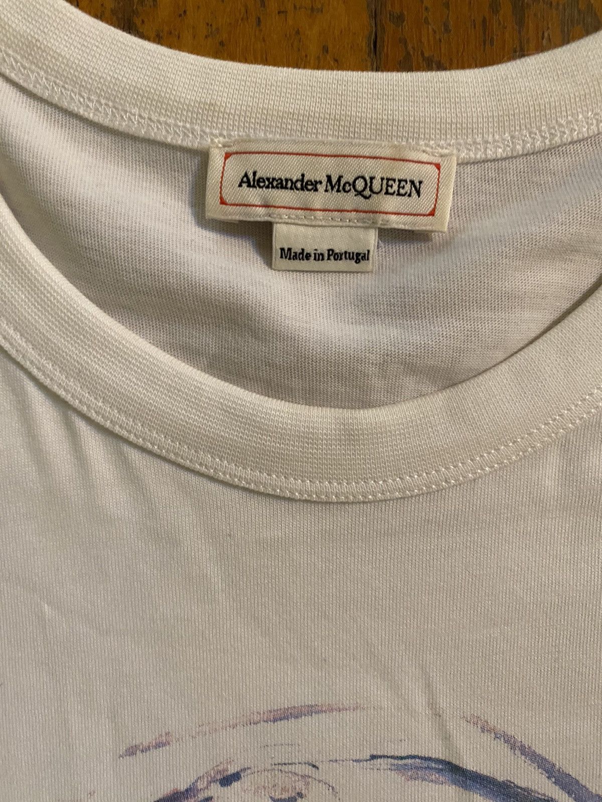 Alexander McQueen mcqueen purple skull tee Size US M / EU 48-50 / 2 - 2 Thumbnail