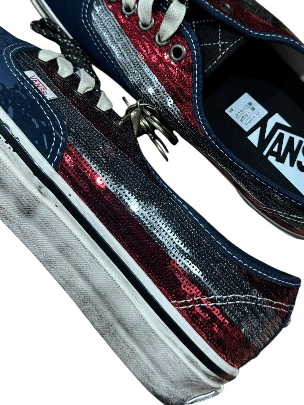 Vans Vans Premium Authentic La Habana Red Navy Size US 10 / EU 43 - 5 Thumbnail