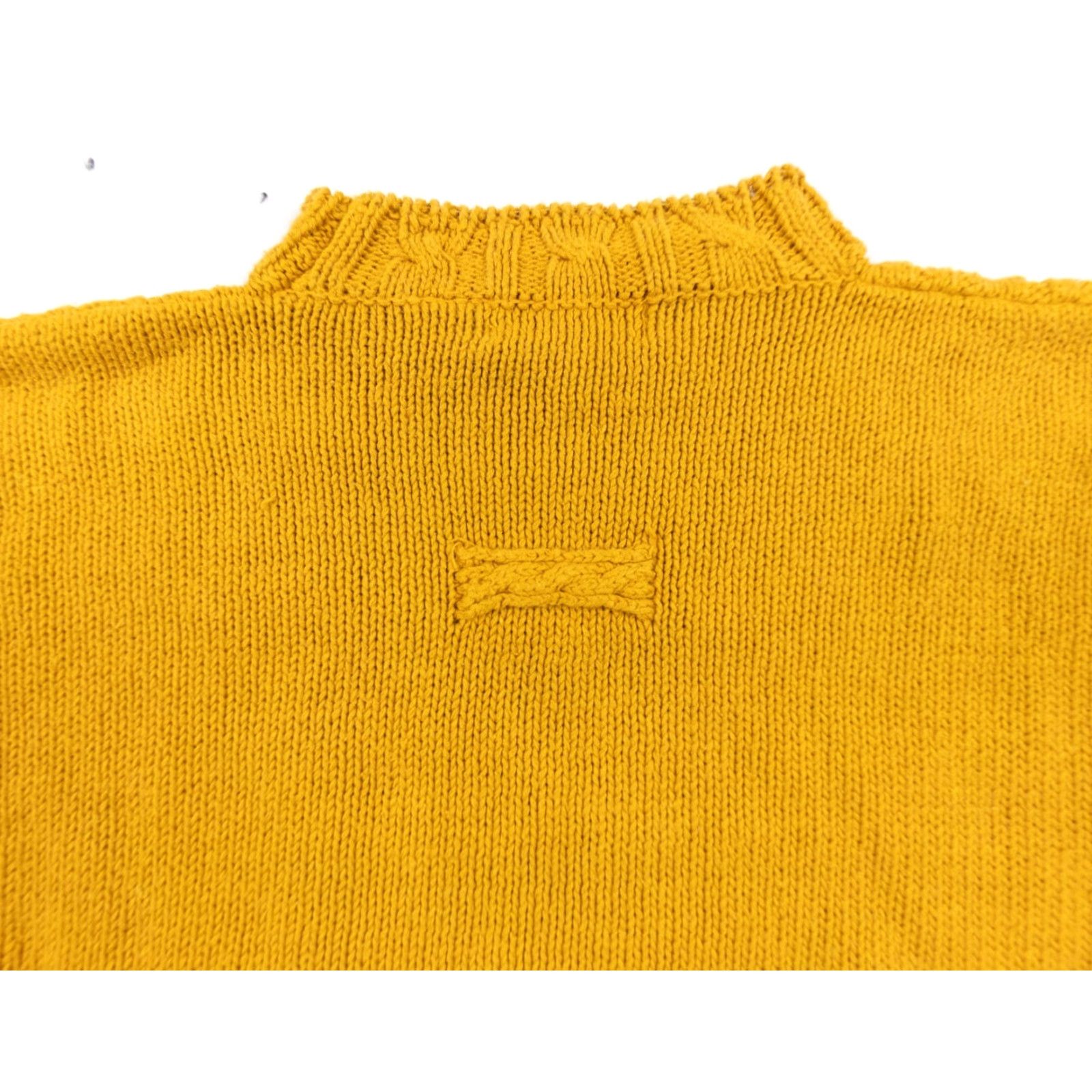 Vintage VINTAGE Hunt Club Women's Sweater Knit Cable Pullover Adult Medium Orange All Seasons Crew/Mock Neck, Ramie-Cotton, 2-Ply Knit, Pre-Owned Size M / US 6-8 / IT 42-44 - 6 Thumbnail