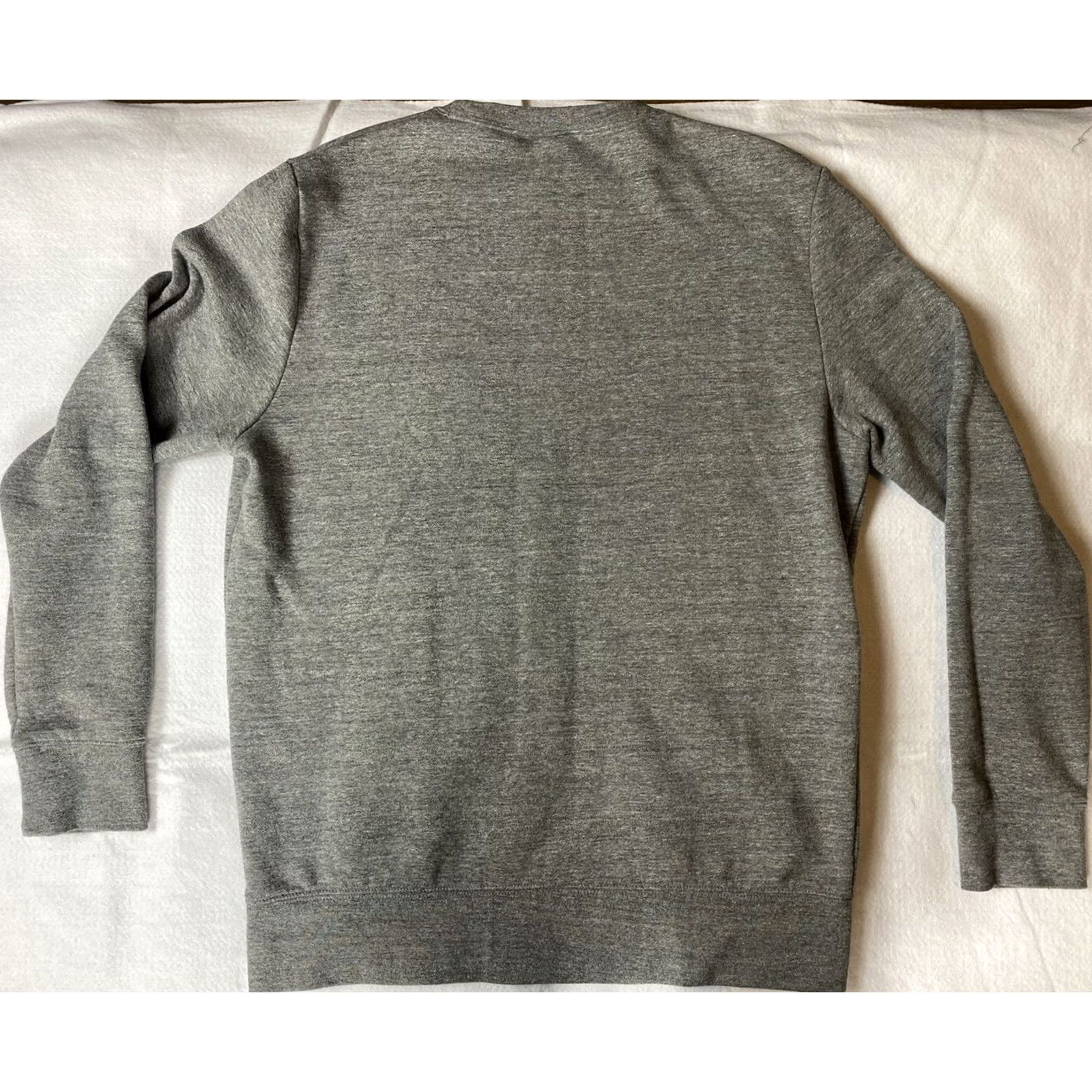 H&M H&M Sweatshirt Crew Neck Long Sleeve Gray Mens Medium Graphic Print Fleece Size US M / EU 48-50 / 2 - 2 Thumbnail