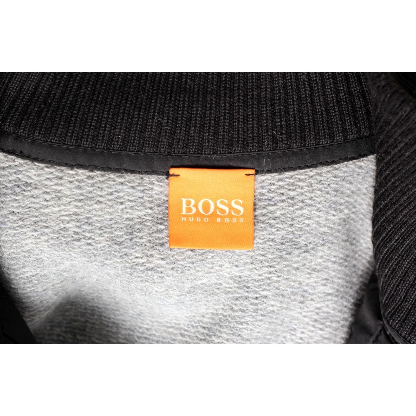 Hugo Boss HUGO BOSS Ztellar Full Zip Wool Blend Jacket Sweatshirt Men L Gray/Black Cardigan Jumper Designer Vintage: No Mens Size US L / EU 52-54 / 3 - 6 Thumbnail