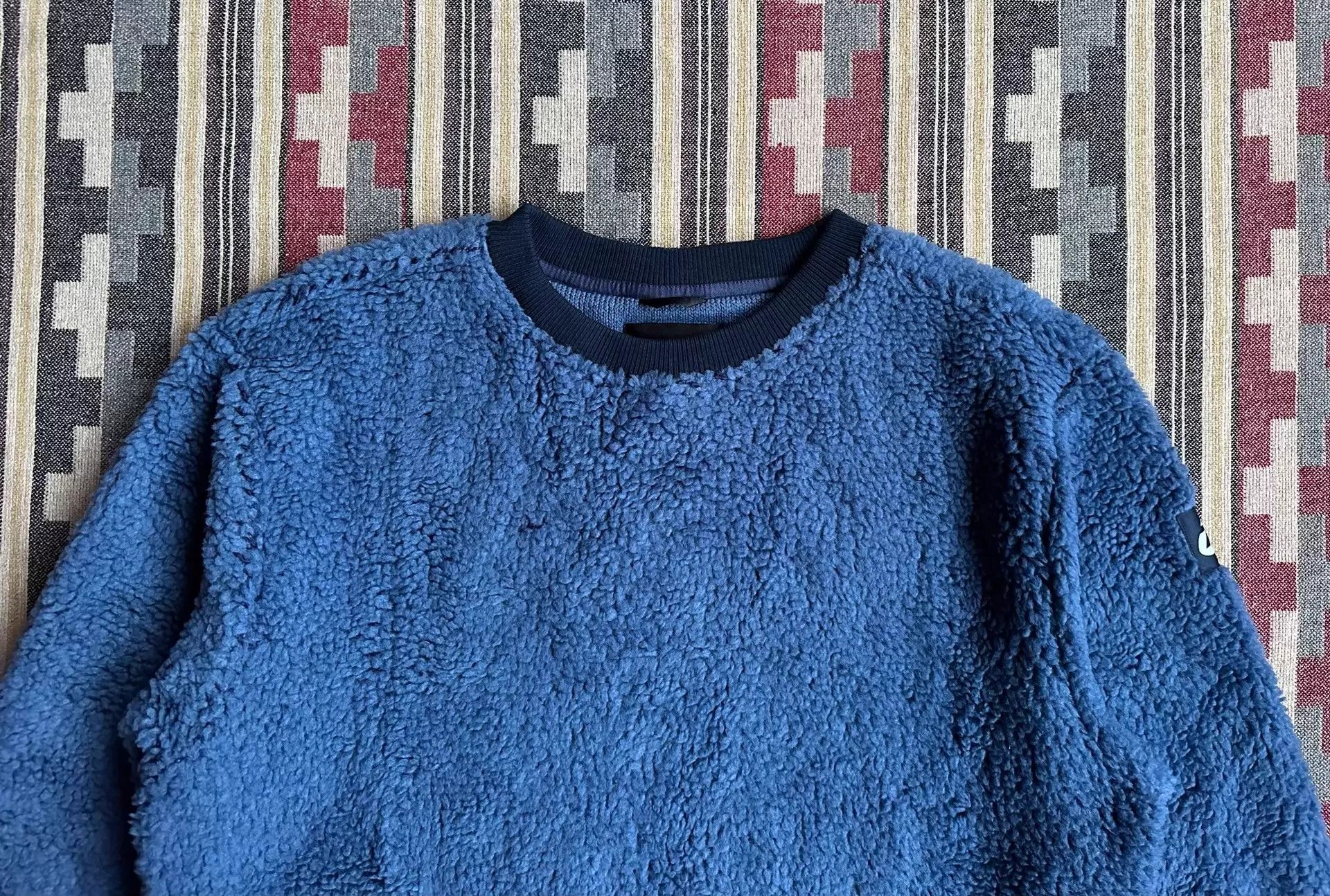 Burton Burton Mine77 Italian Sherpa Pocketed Fleece Crewneck Size US L / EU 52-54 / 3 - 3 Thumbnail