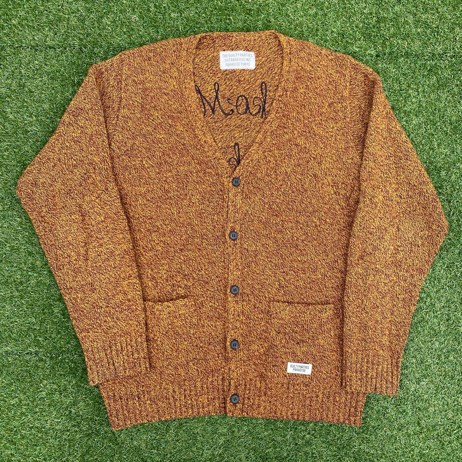 THE GUILTY PARTIES sweat cardigan ワコマリア THE GUILTY PARTIES sweat cardigan ワコマリア