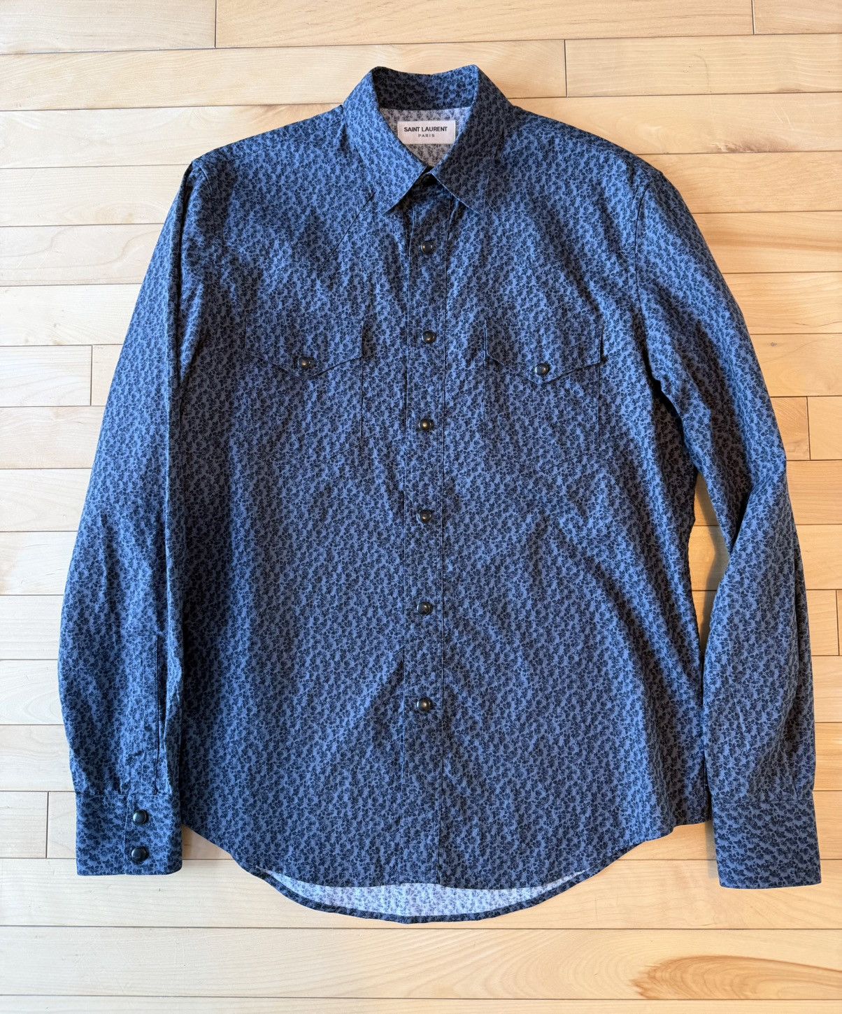 SS15 Sample Floral Western Shirt
