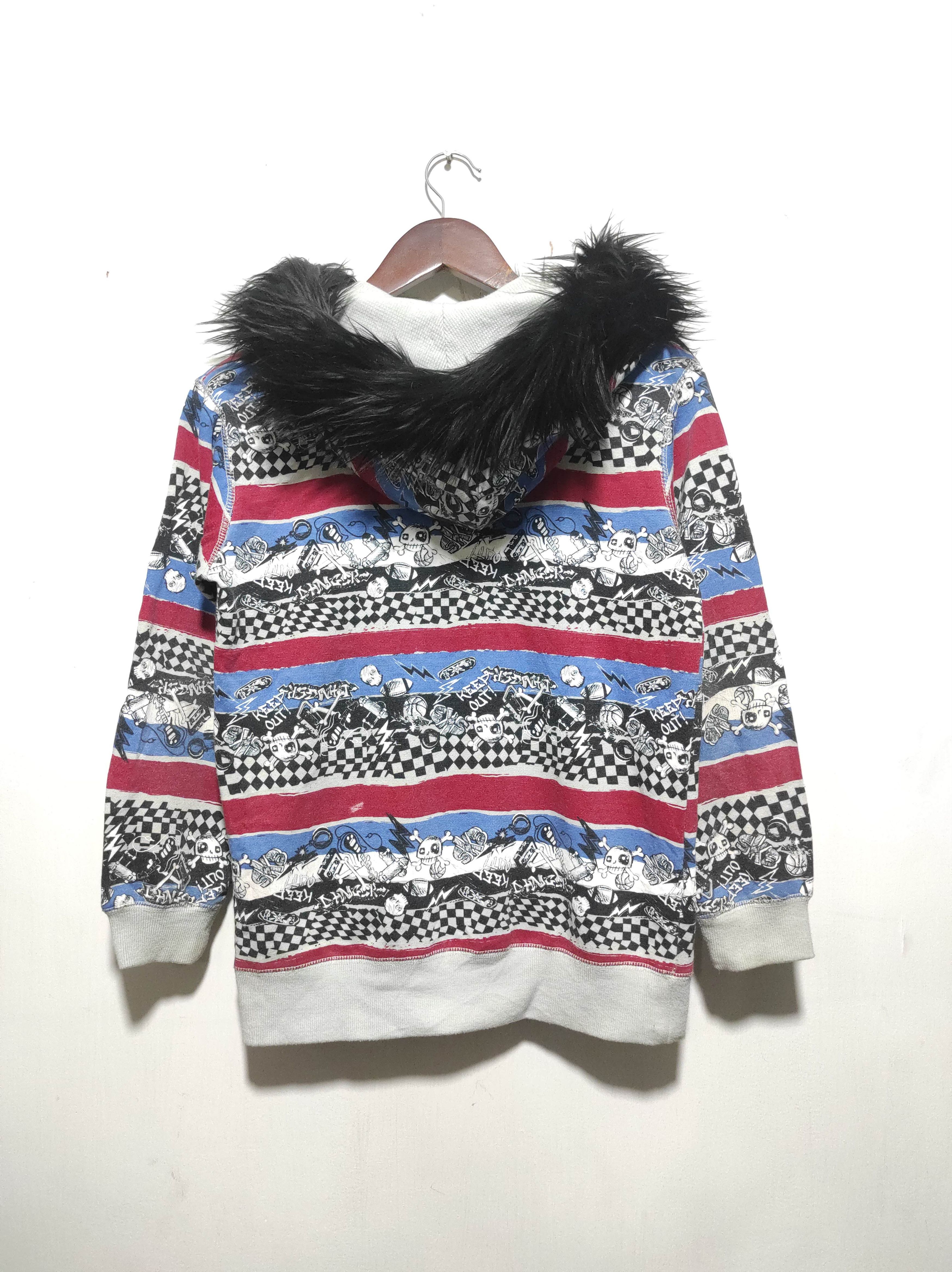 Hysteric Glamour Tilt Fullprint Zip Fur Hoodie i6w9 LBG style Size US XXS / EU 40 - 12 Thumbnail