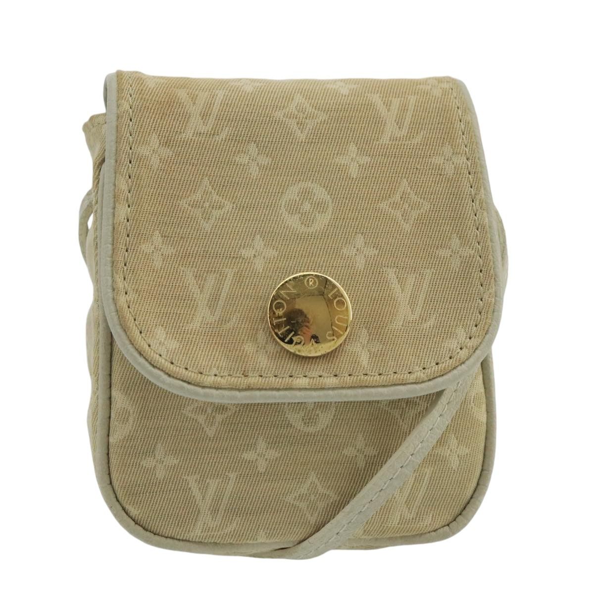 Louis Vuitton Cancun Beige Canvas Clutch Bag (Pre-Owned) Size ONE SIZE - 1 Thumbnail