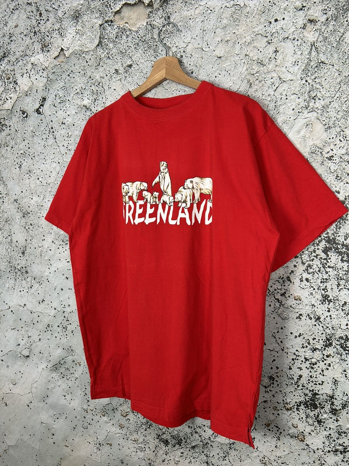 Vintage Vintage Greenland Polar Bear Animal Graphic Tee 90s Size US L / EU 52-54 / 3 - 2 Thumbnail