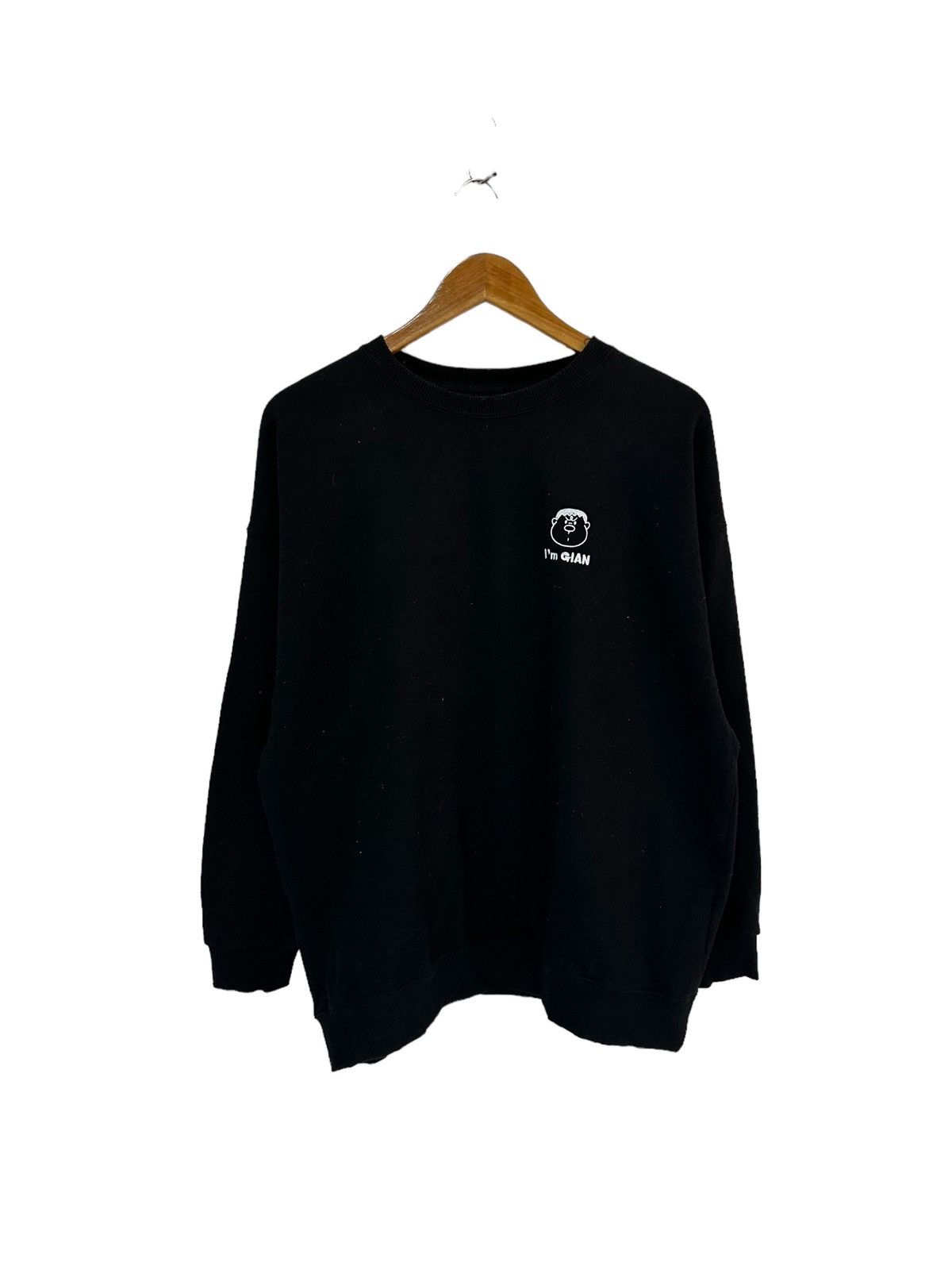 Anime doraemon sweatshirt gian Size US M / EU 48-50 / 2 - 2 Thumbnail
