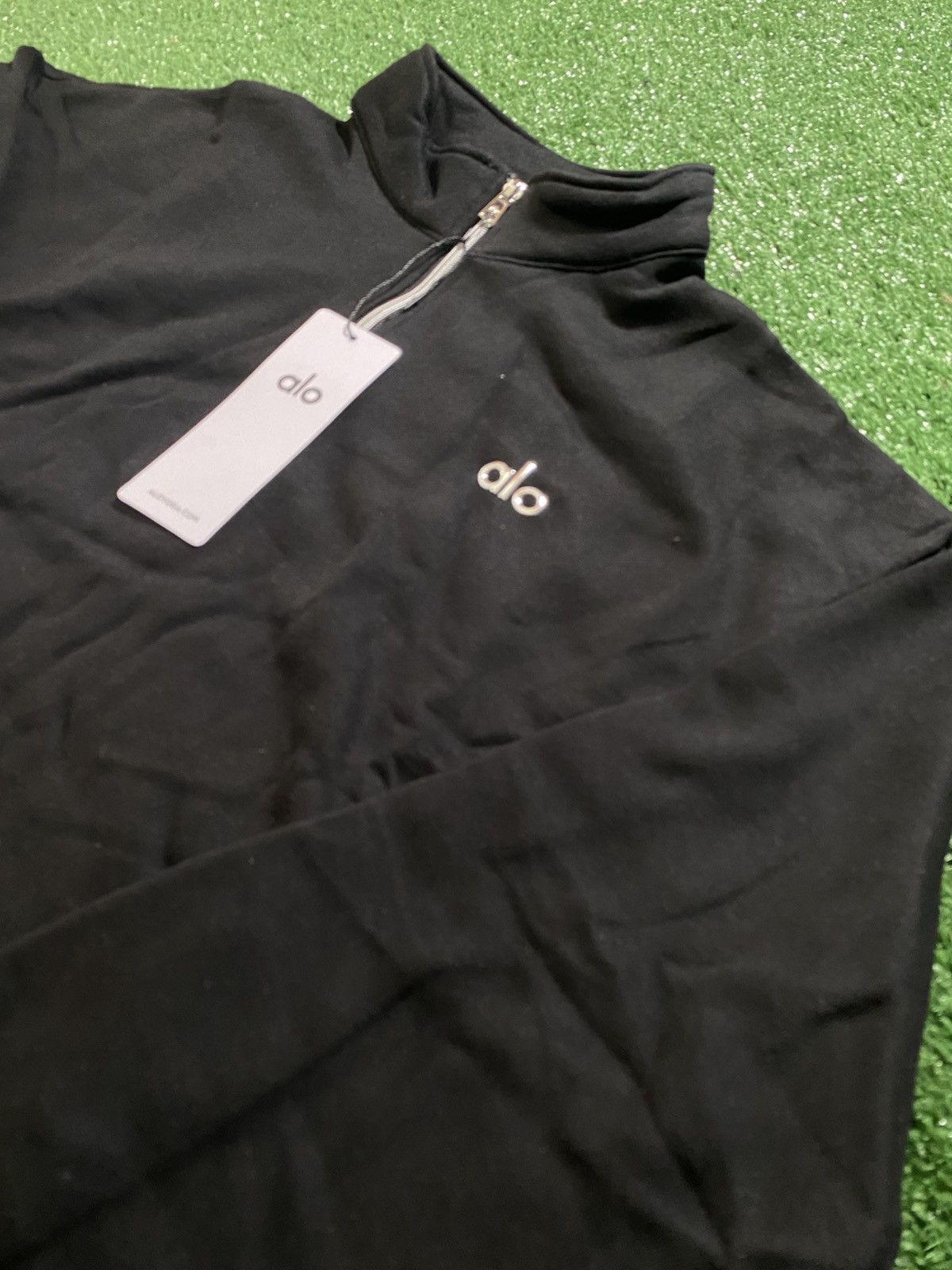 Alo Yoga Black Alo Yoga Quarter Zip Size M / US 6-8 / IT 42-44 - 2 Thumbnail
