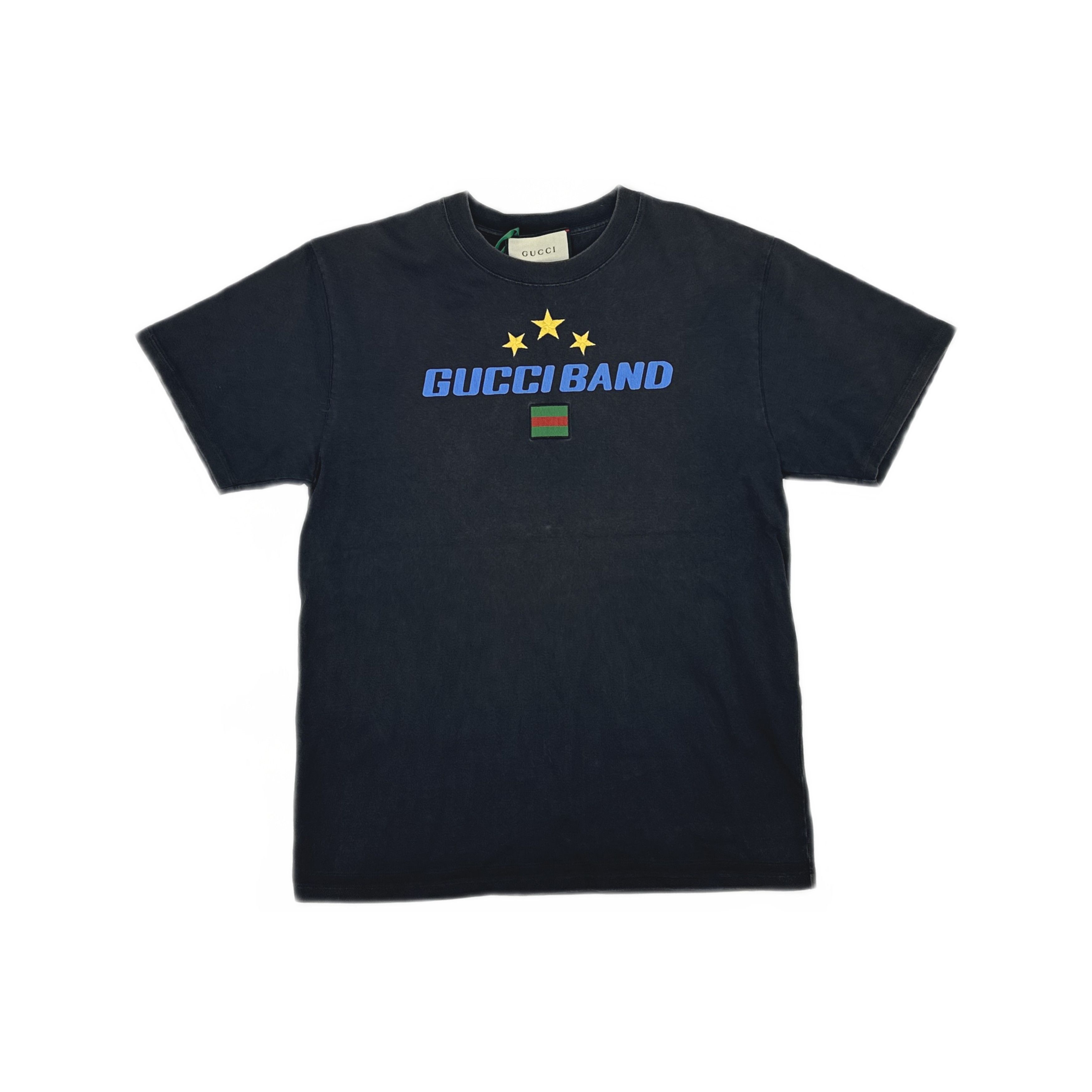 Gucci Gucci Band Logo T-Shirt Size S Size US S / EU 44-46 / 1 - 1 Thumbnail