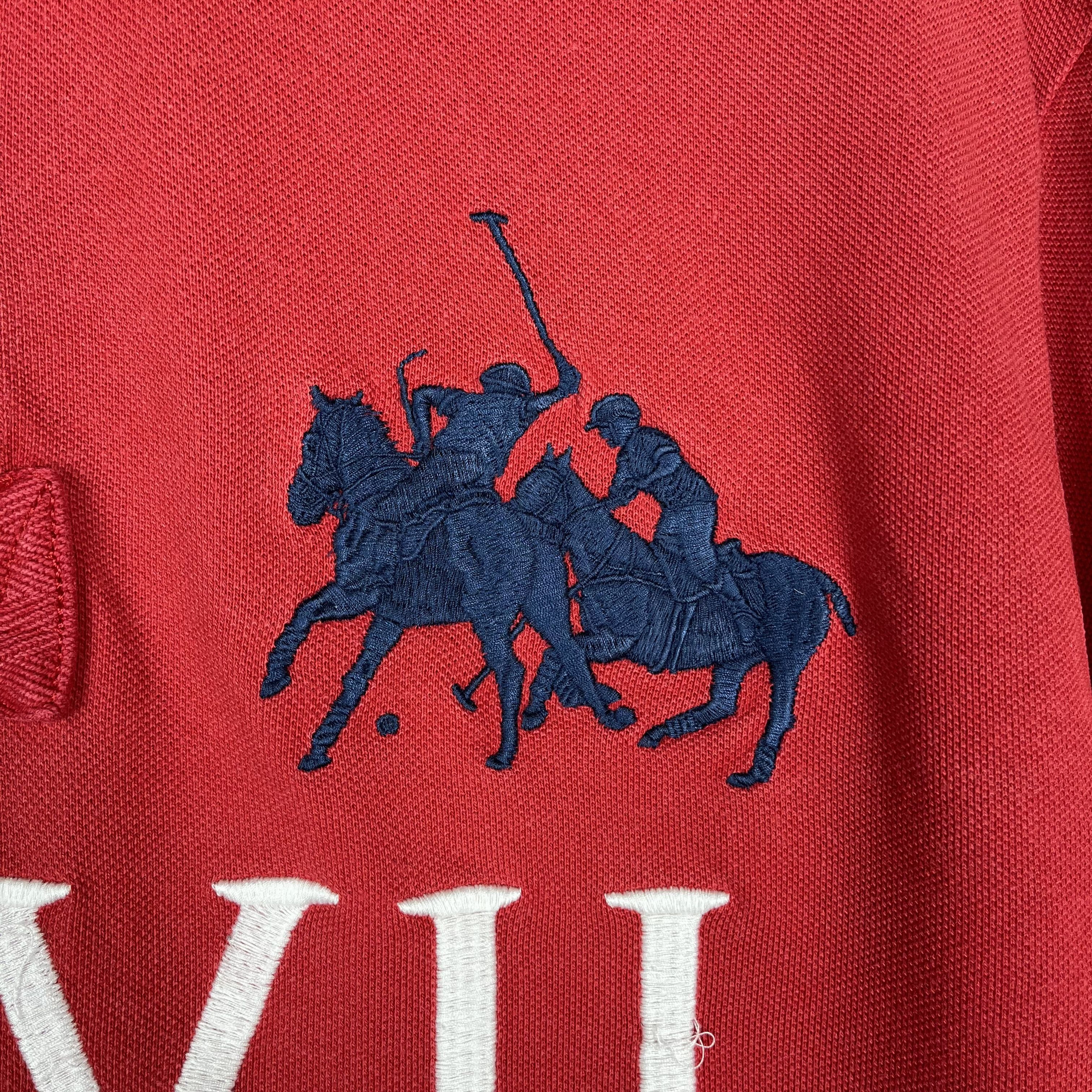 Polo Ralph Lauren Vintage Polo Ralph Lauren Big Logo LXVII Polo Shirt 00’s Size US L / EU 52-54 / 3 - 7 Thumbnail