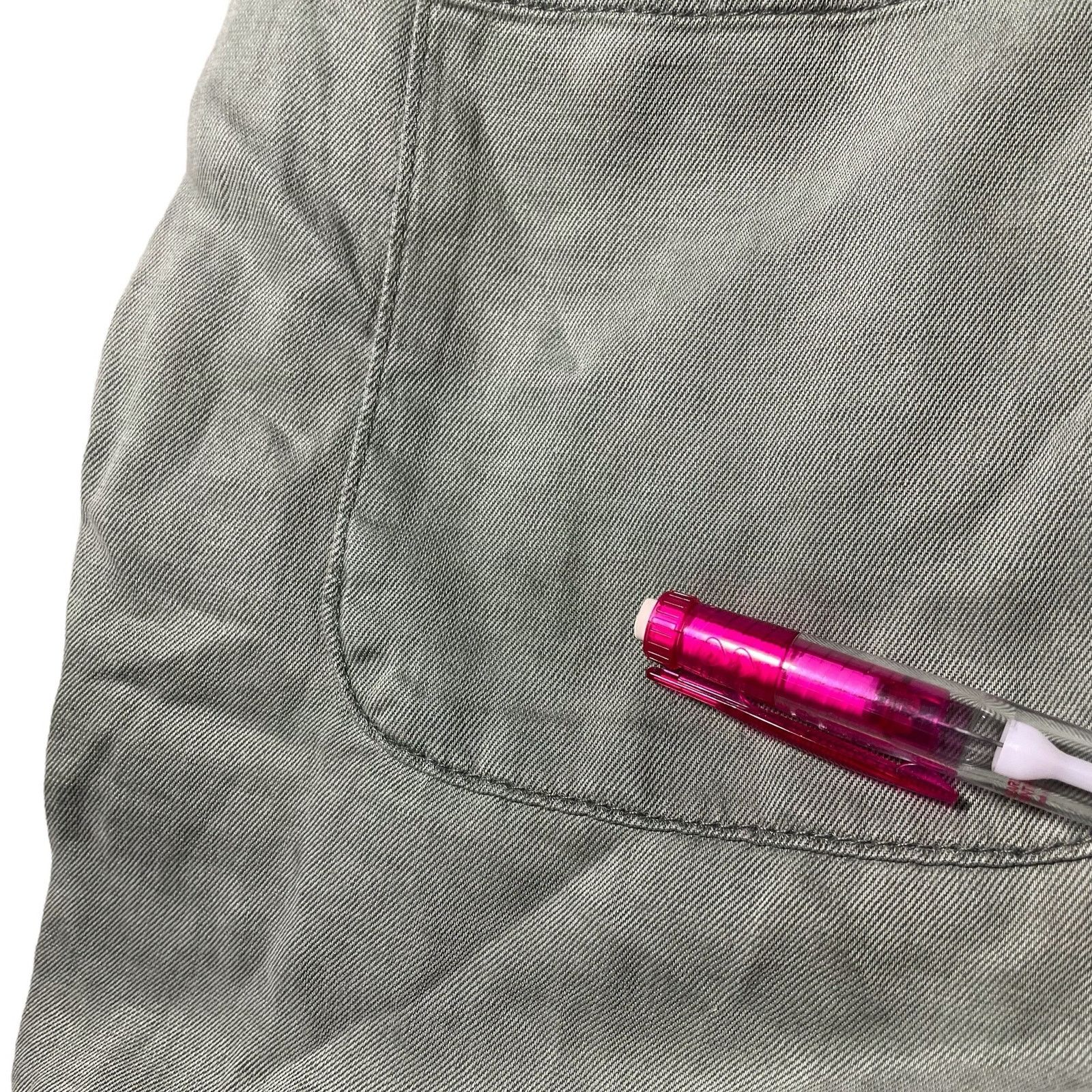 Faherty Faherty Arlie Pants Thyme Green Linen Blend Pull On Size XS Size 26" / US 2 / IT 38 - 9 Thumbnail