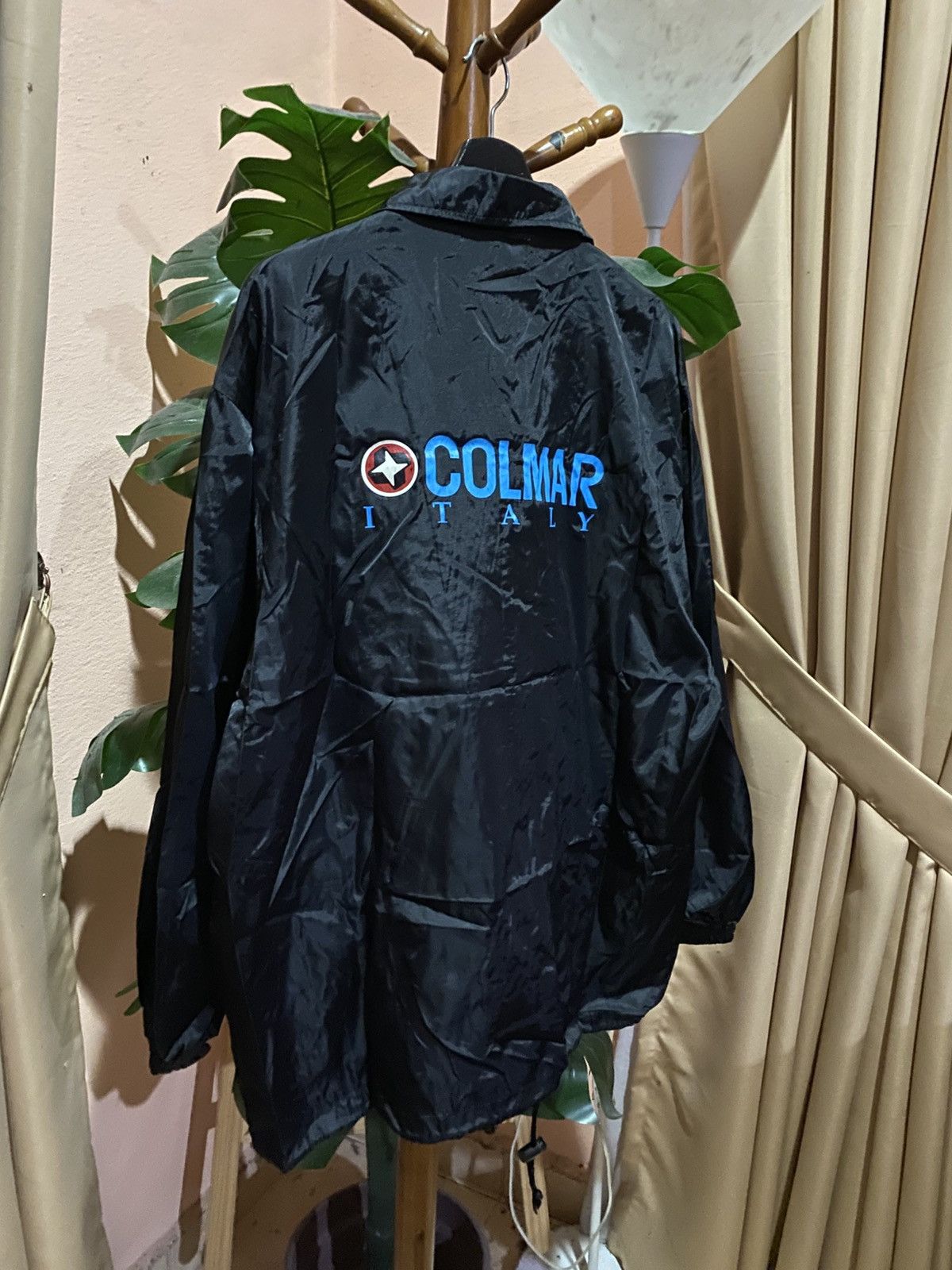 Colmar Vintage Colmar Italy Black Nylon Coach Jacket – Lightweight Size US M / EU 48-50 / 2 - 9 Thumbnail