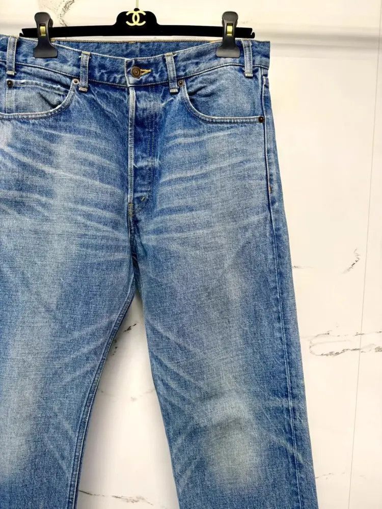 Celine Sz 31 Celine 22AW straight leg washed denim Size US 31 - 2 Thumbnail
