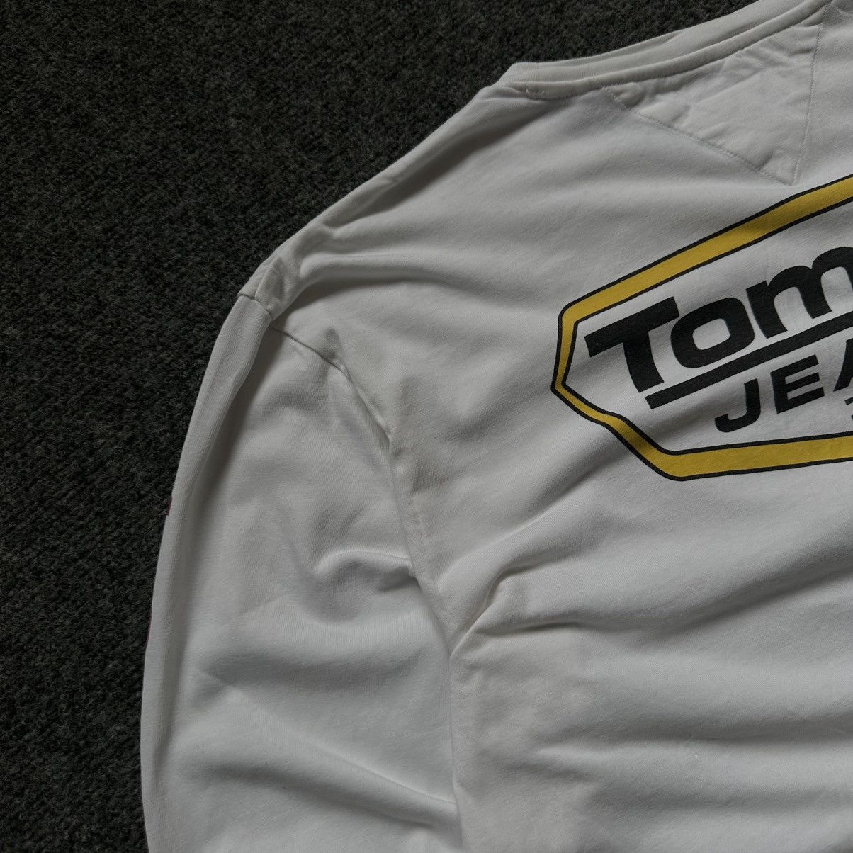 Tommy Jeans VTG Mans Tommy Jeans Size M Y2K Long-sleeve T-shirts Cotton Size US M / EU 48-50 / 2 - 12 Thumbnail
