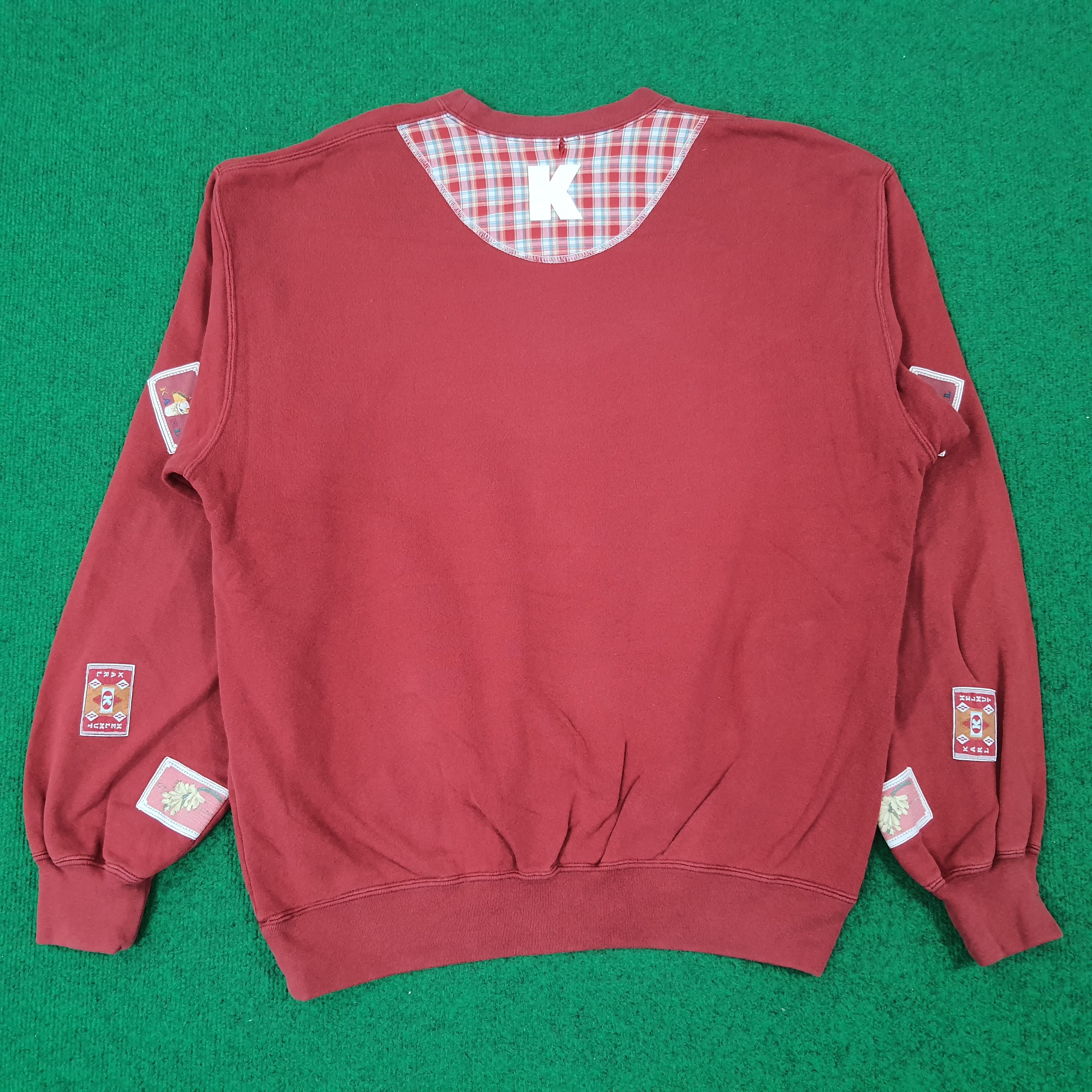 Japanese Brand × Karl Helmut × Vintage Vintage Karl Helmut Japanese Designer Sweatshirt C221N16 Size US L / EU 52-54 / 3 - 3 Thumbnail