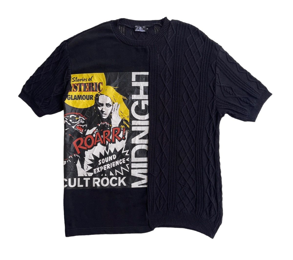 Hysteric Glamour RARE❗️Hysteric Glamour Hybrid Knitted Shirt Size US M / EU 48-50 / 2 - 4 Thumbnail