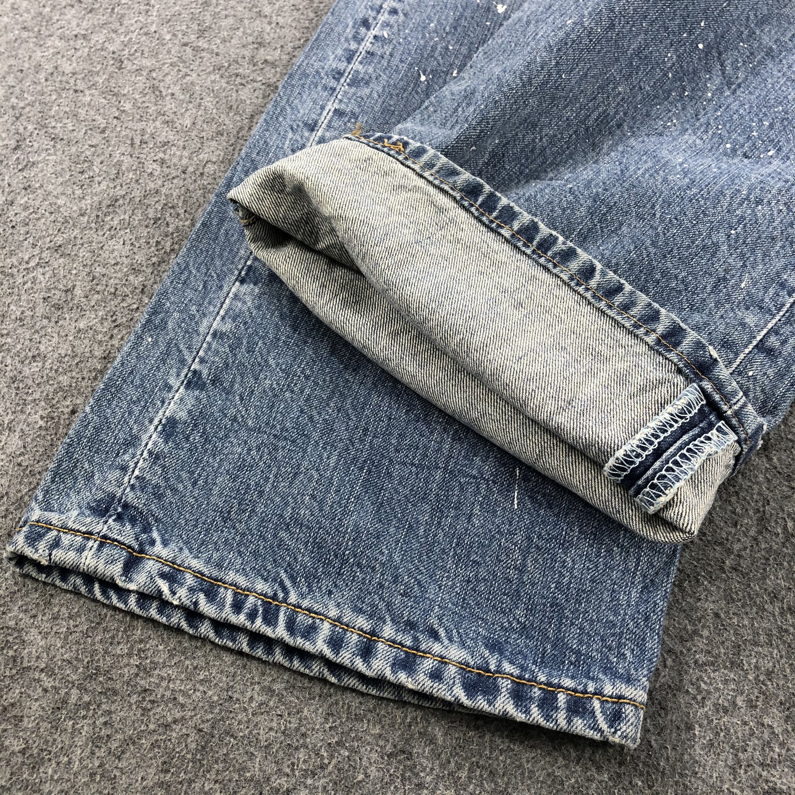 Levi's 90s Vintage Levis 501 Jeans-JM1883 Size US 37 - 6 Thumbnail