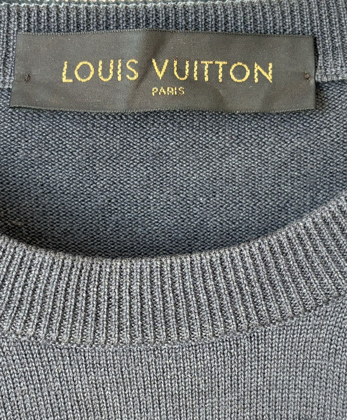 Louis Vuitton Louis Vuitton LV Wool Silk Knit Sweater Size US M / EU 48-50 / 2 - 7 Thumbnail