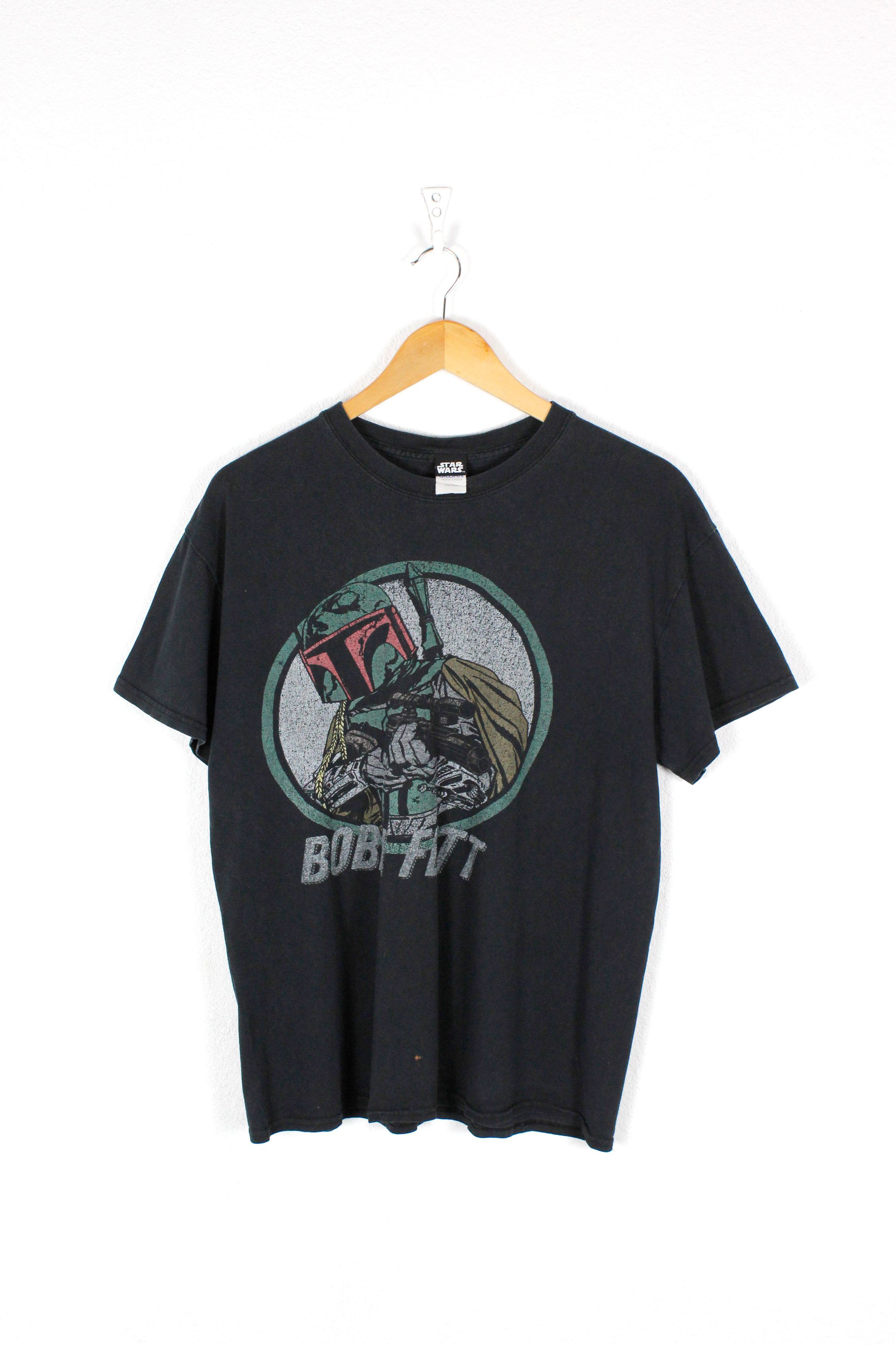 Star Wars × Vintage Vintage Star Wars Boba Fett Tee Graphic T-shirt Y2K Size US L / EU 52-54 / 3 - 1 Thumbnail