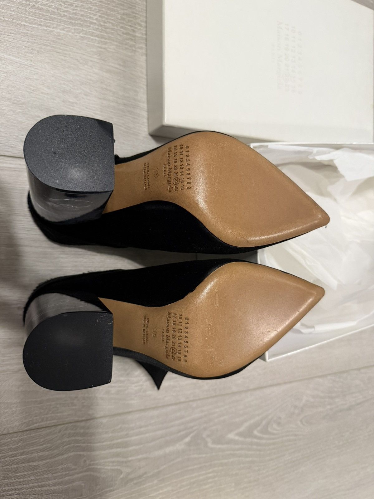 Maison Margiela Margiela “Leave Me” Wedged Heels Size US 8 / IT 38 - 7 Thumbnail