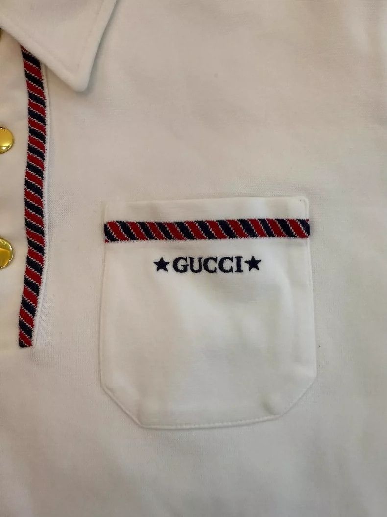Gucci Gucci Classic Polo Shirt with Embroidery-2506 Size US M / EU 48-50 / 2 - 4 Thumbnail