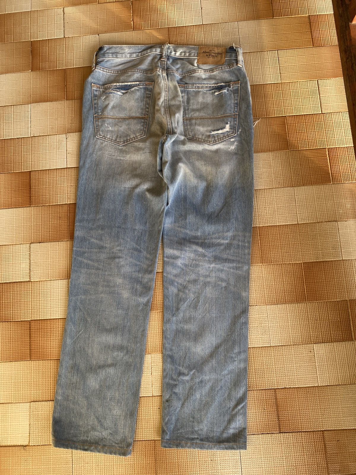 14th Addiction × Abercrombie & Fitch × PPFM Vintage ambercrombe &fitch straight cut denim Size US 32 / EU 48 - 4 Thumbnail