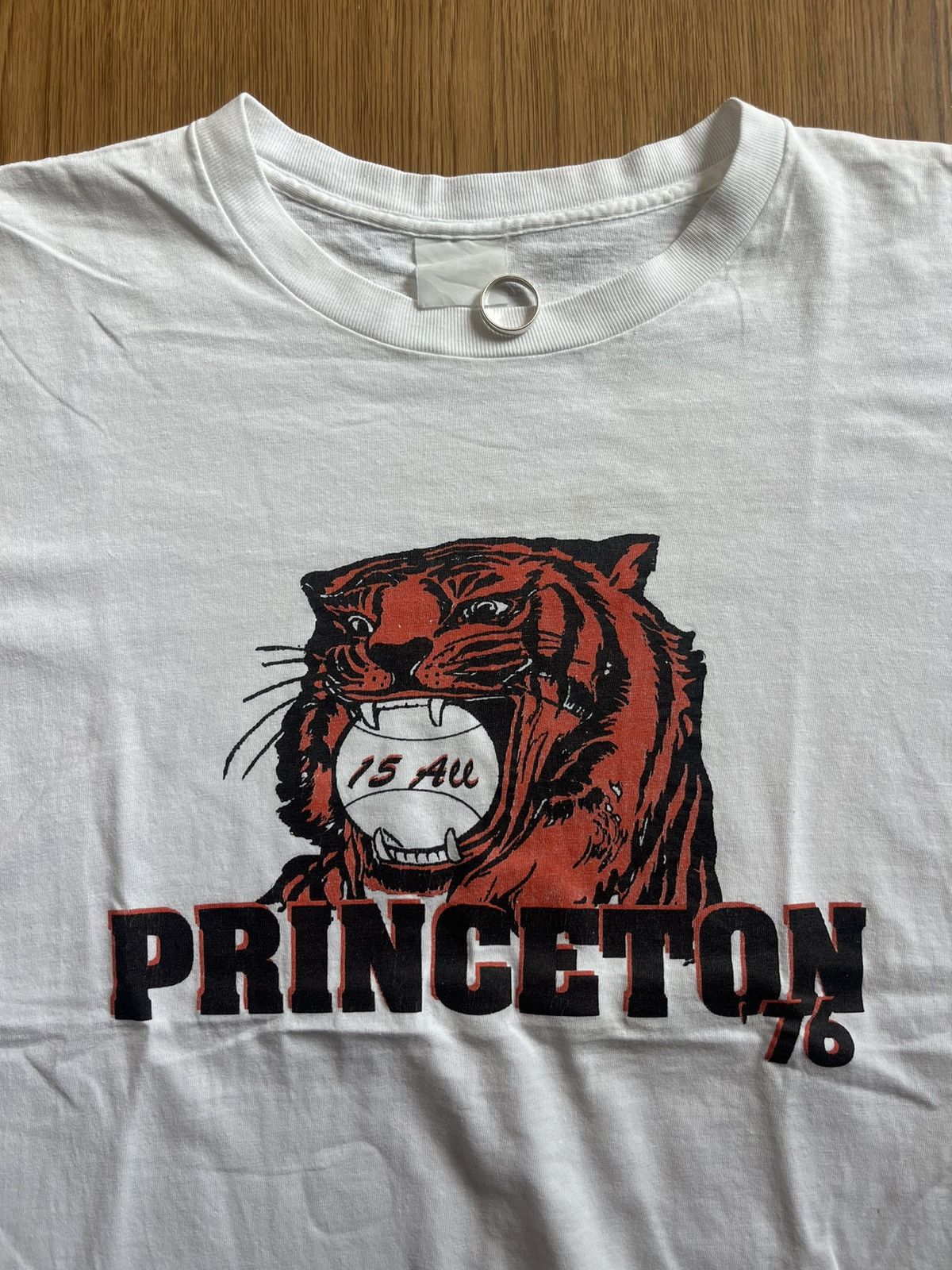 MLB Vintage PRINCETON Tiger 76’s University Baseball Tshirt Size US XL / EU 56 / 4 - 5 Thumbnail