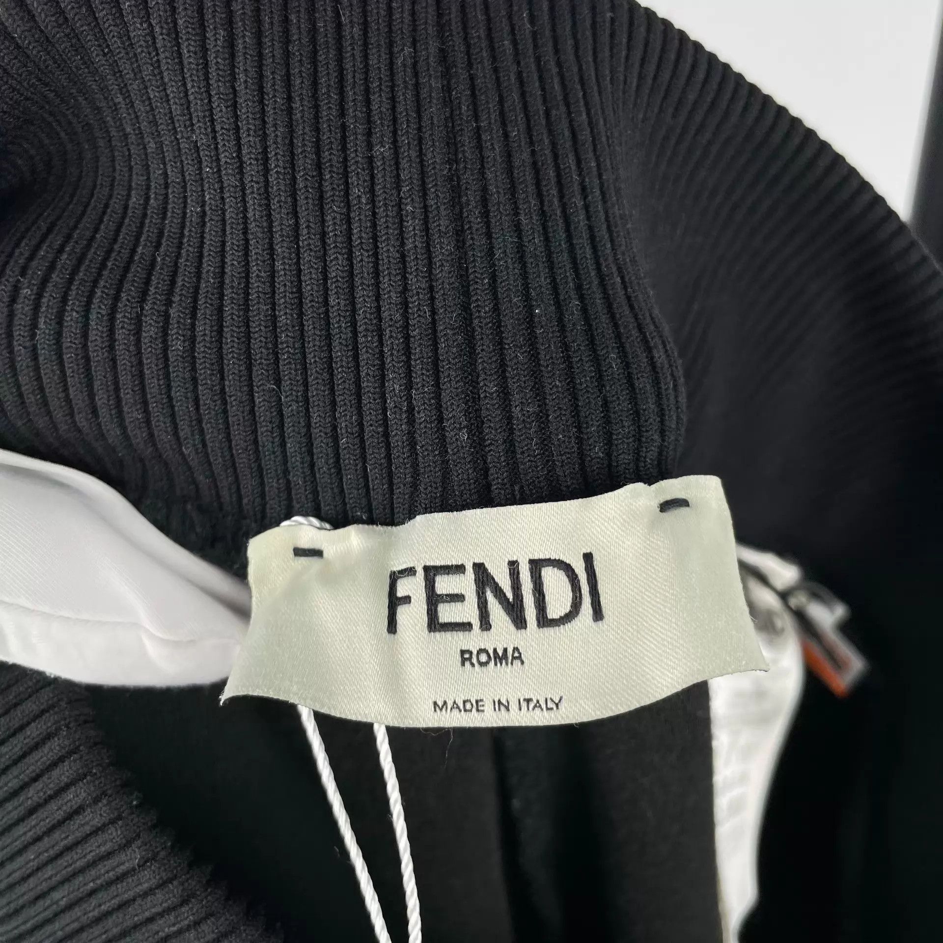 Fendi Fendi Black Side FF Logo Sweatpants Size 26" / US 2 / IT 38 - 5 Thumbnail