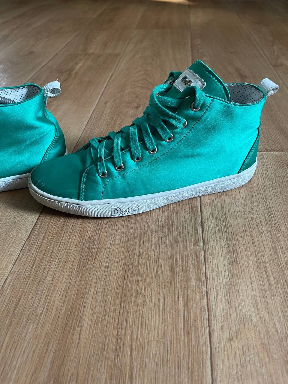 Dolce & Gabbana × Vintage Dolce&Gabbana Butterfly Vintage Y2K Hi Sneakers Shoes Size US 5 / IT 35 - 7 Thumbnail