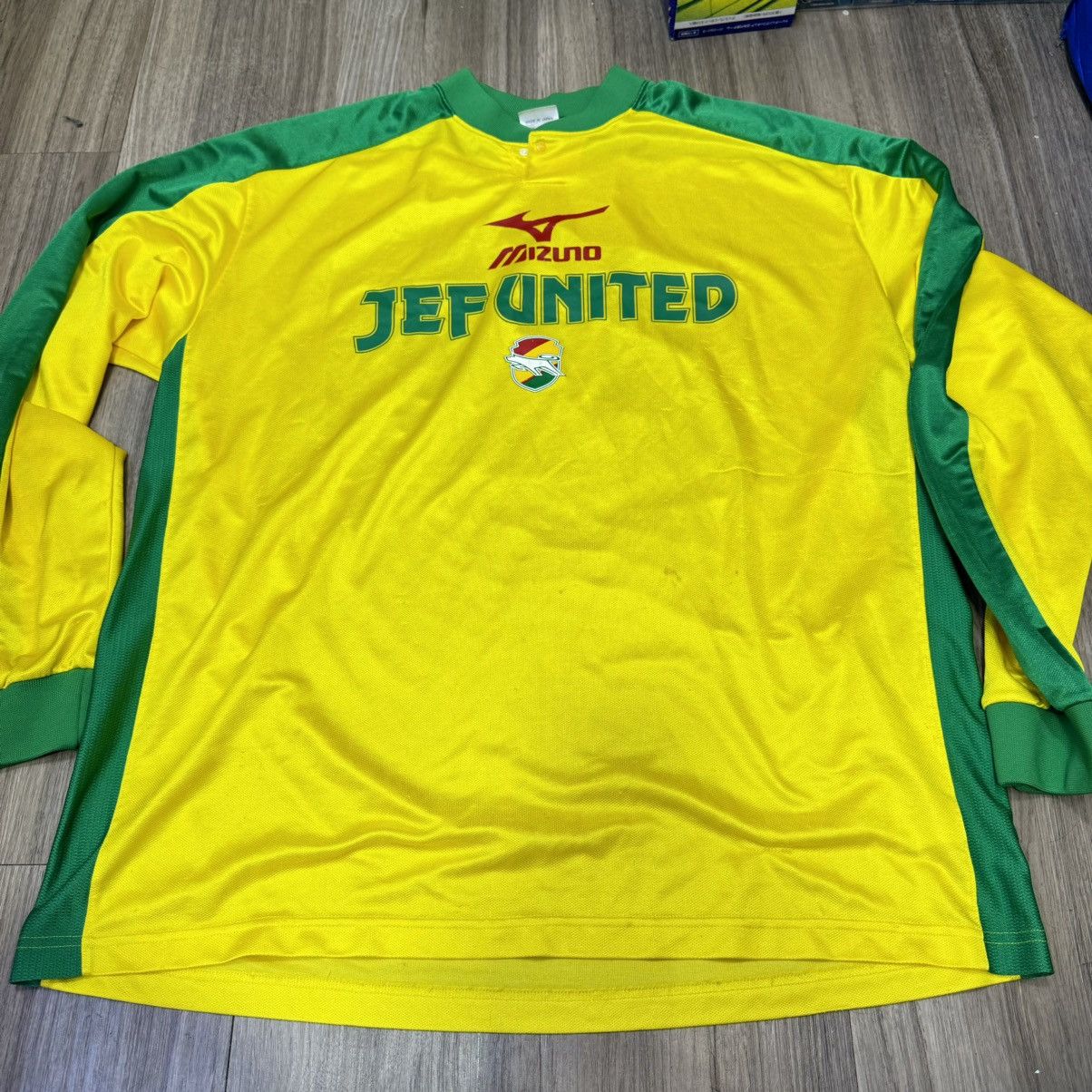 Mizuno JEF United classic longsleeves training jersey Size US XL / EU 56 / 4 - 1 Thumbnail