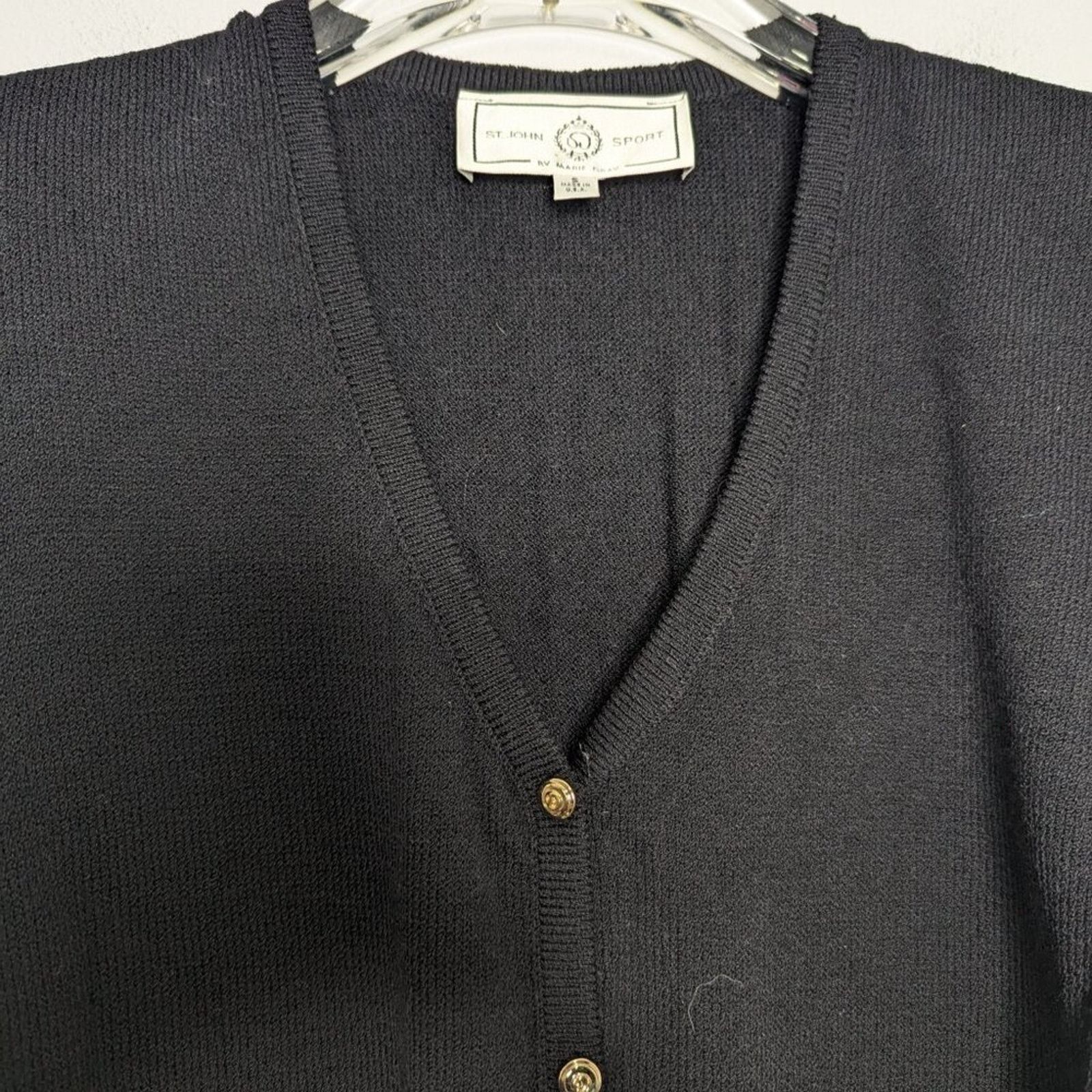 St. John St. John Sport Vintage Long Sleeve Knit Button Up Cardigan Size S / US 4 / IT 40 - 6 Thumbnail