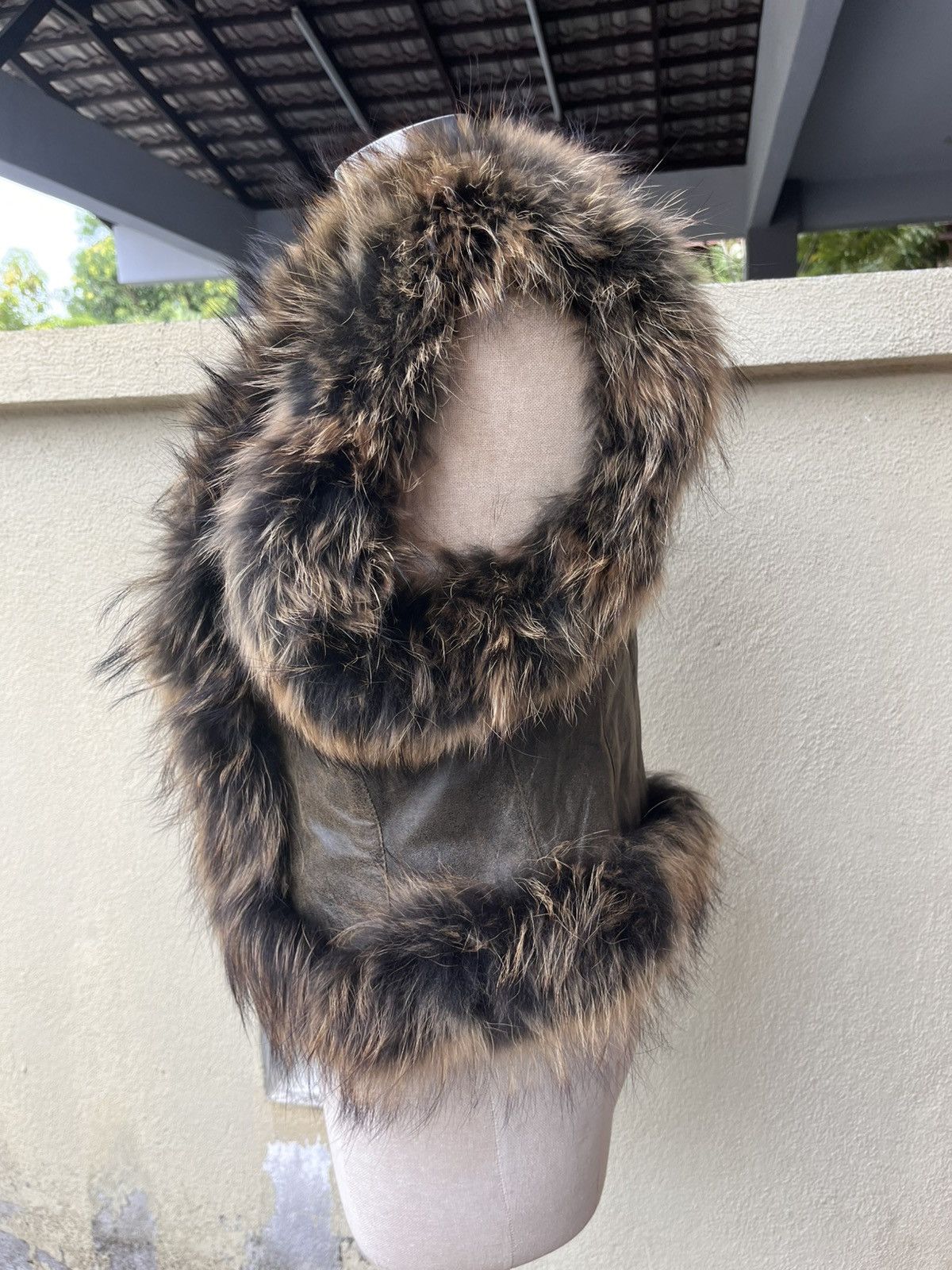 Japanese Brand Vintage Cocon leather and furr Size M / US 6-8 / IT 42-44 - 3 Thumbnail