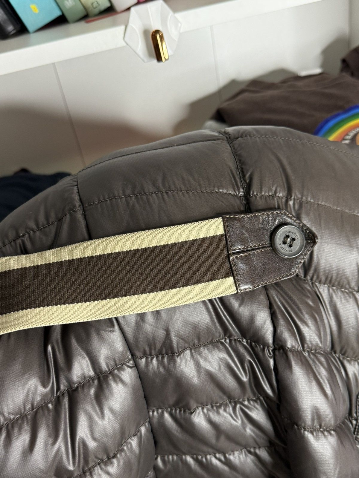 Duvetica Duvetica Brown Goose Down belted jacket size 42 Size S / US 4 / IT 40 - 23 Thumbnail