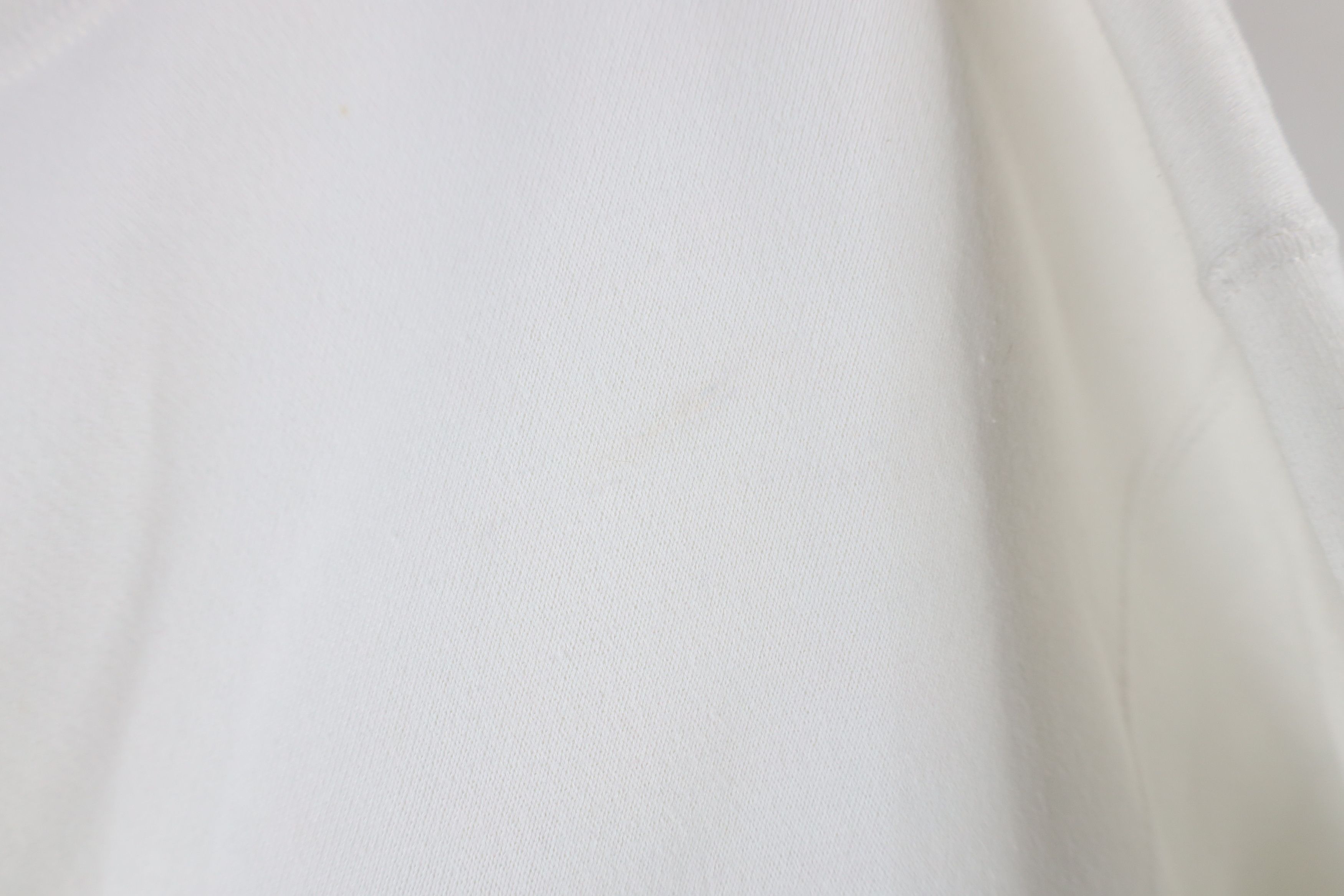 Vintage Vintage 90s Streetwear Blank Crewneck Sweatshirt White USA Size US L / EU 52-54 / 3 - 8 Thumbnail