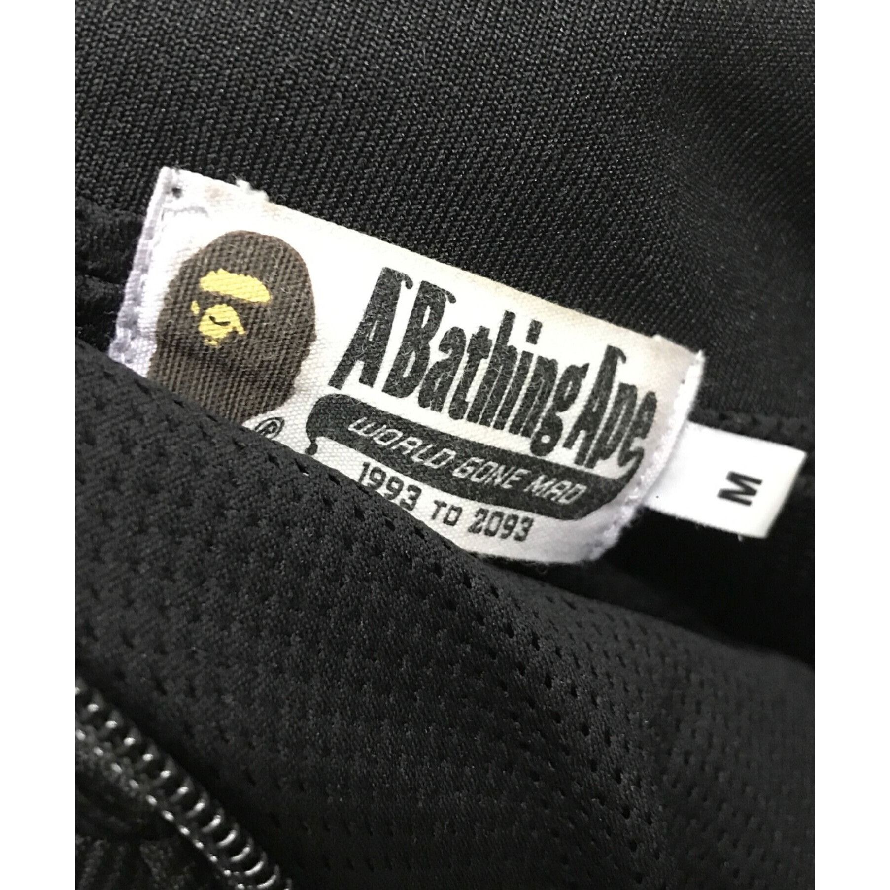 Bape A BATHING APE Full Zip Track Jacket Black Size M Size US M / EU 48-50 / 2 - 10 Thumbnail